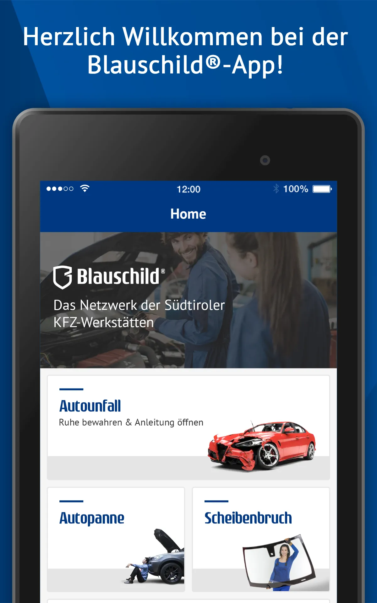 Blauschild | Indus Appstore | Screenshot