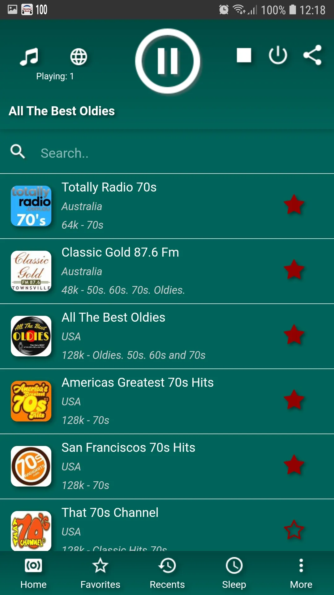 Radio Italy | Indus Appstore | Screenshot