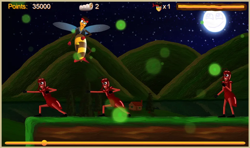 Justin the Bee: Ninja Runner | Indus Appstore | Screenshot