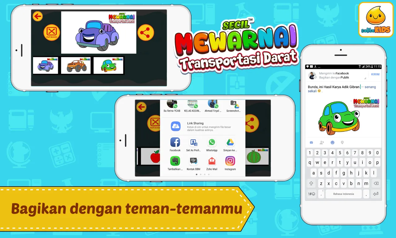 Mewarnai Mobil Kartun | Indus Appstore | Screenshot