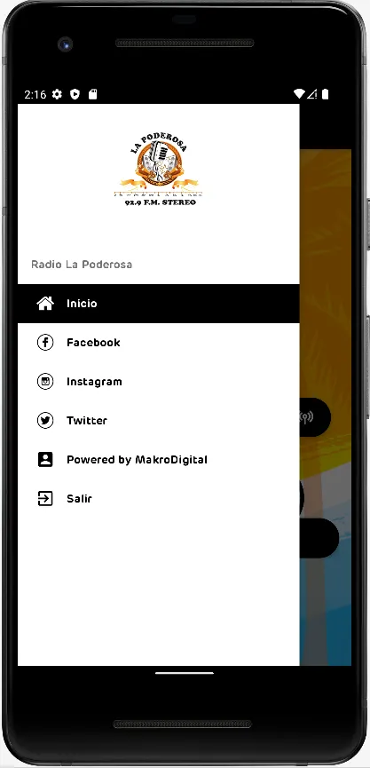 Radio La Poderosa | Indus Appstore | Screenshot