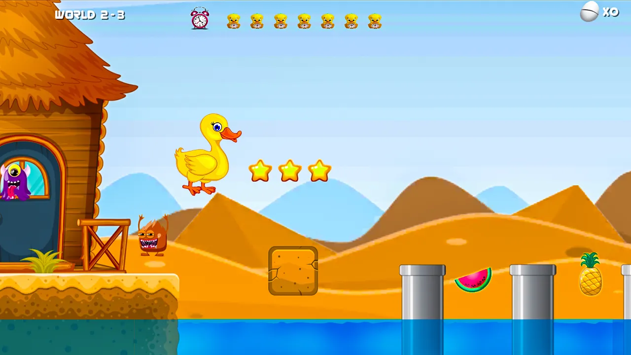 Super Duck's World Super Bino | Indus Appstore | Screenshot