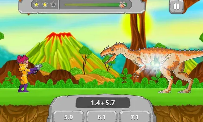 Math vs Dinosaurs Kids Games | Indus Appstore | Screenshot