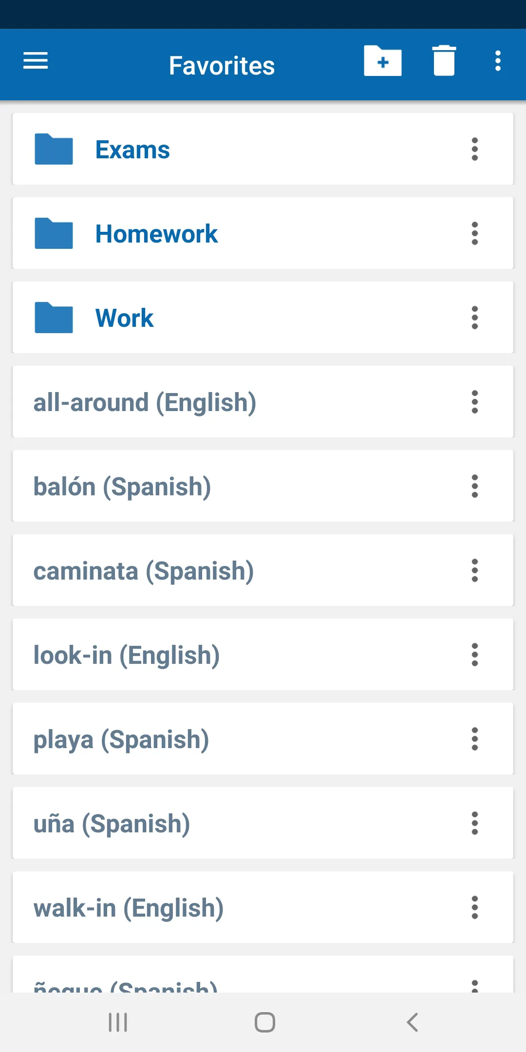 Concise Oxford Spanish Dict. | Indus Appstore | Screenshot