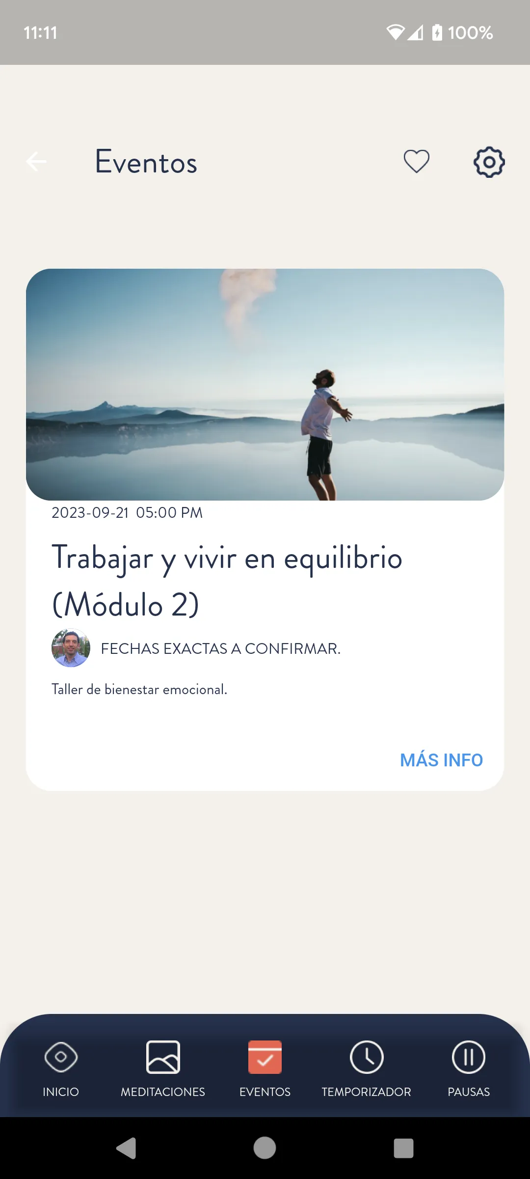 AtentaMente - Meditación | Indus Appstore | Screenshot