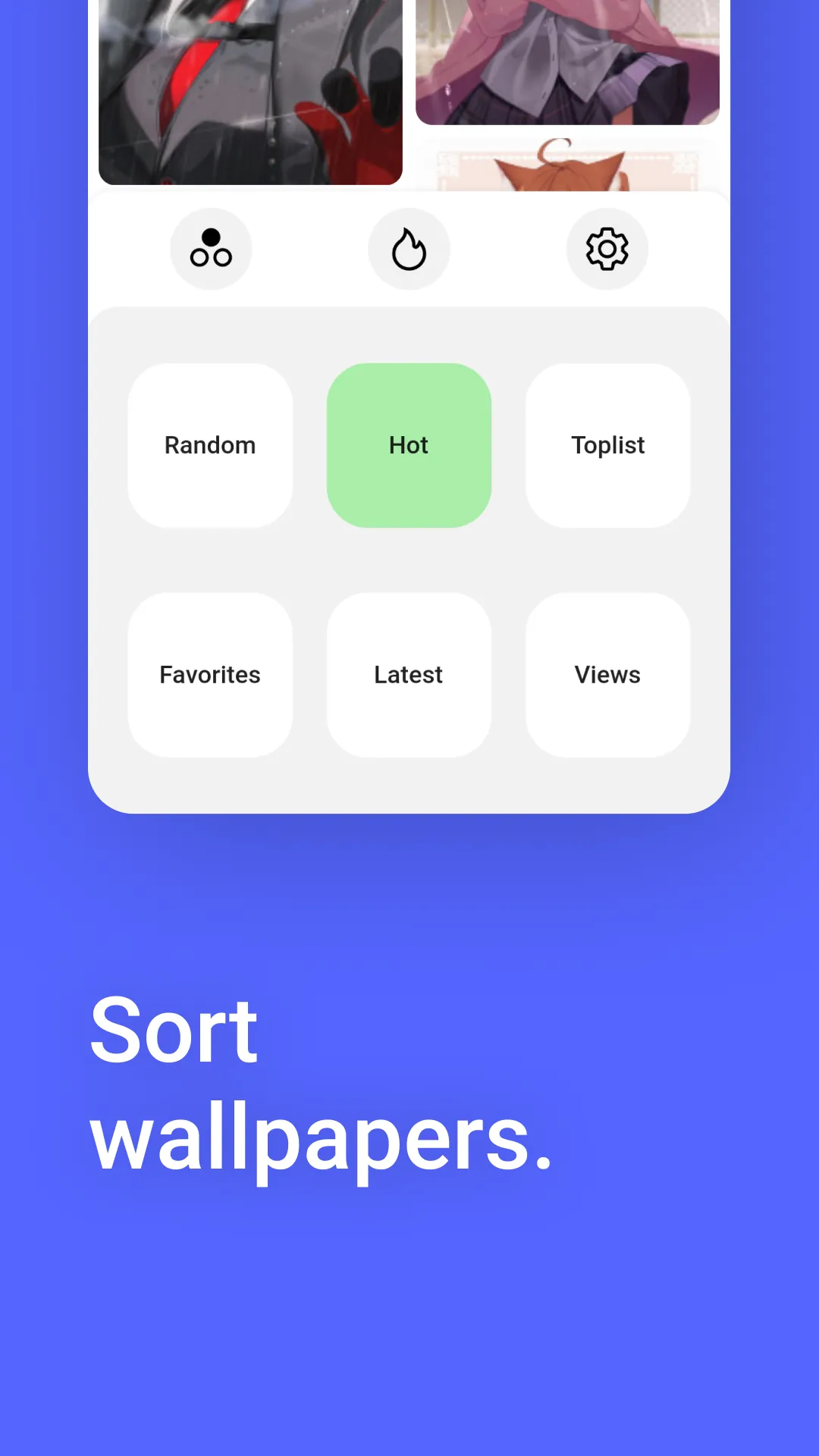 Wallhavener | Indus Appstore | Screenshot