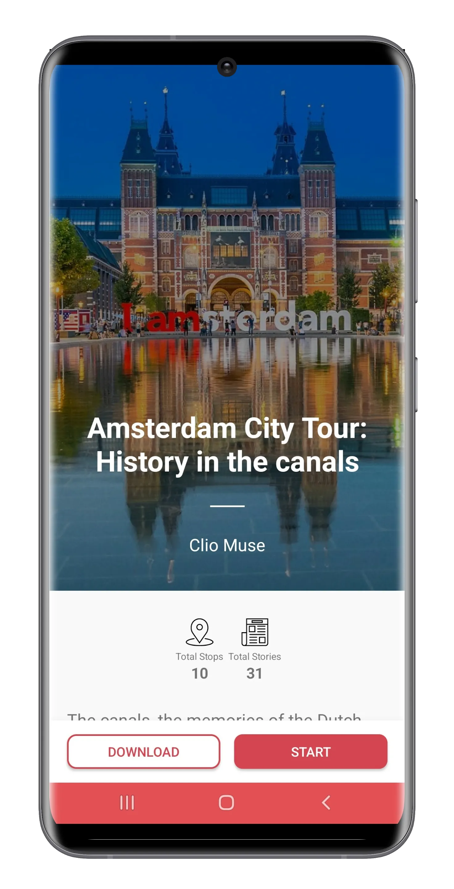 Clio Muse Tours | Indus Appstore | Screenshot