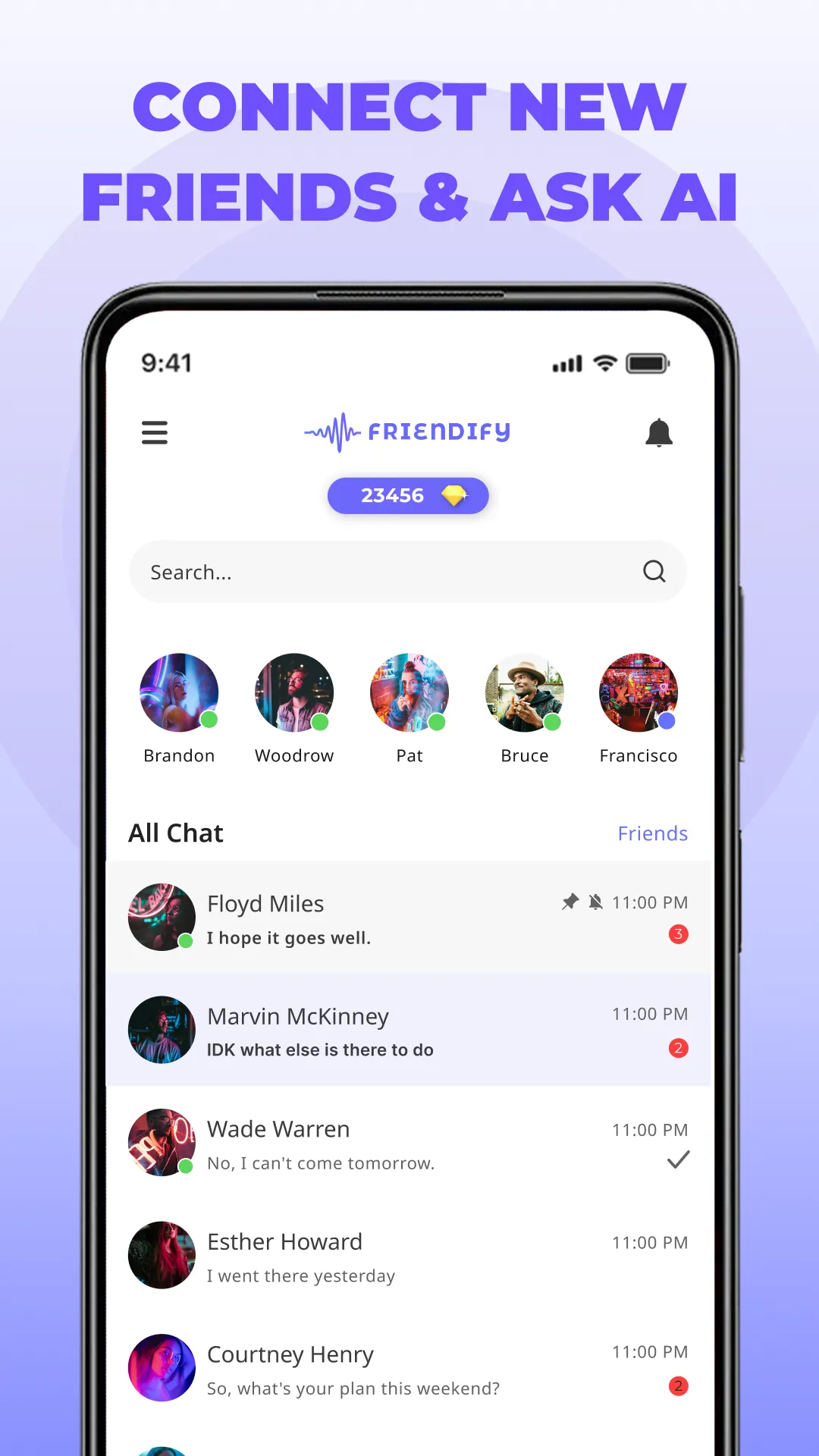 Friendify - Chat AI Assistant | Indus Appstore | Screenshot