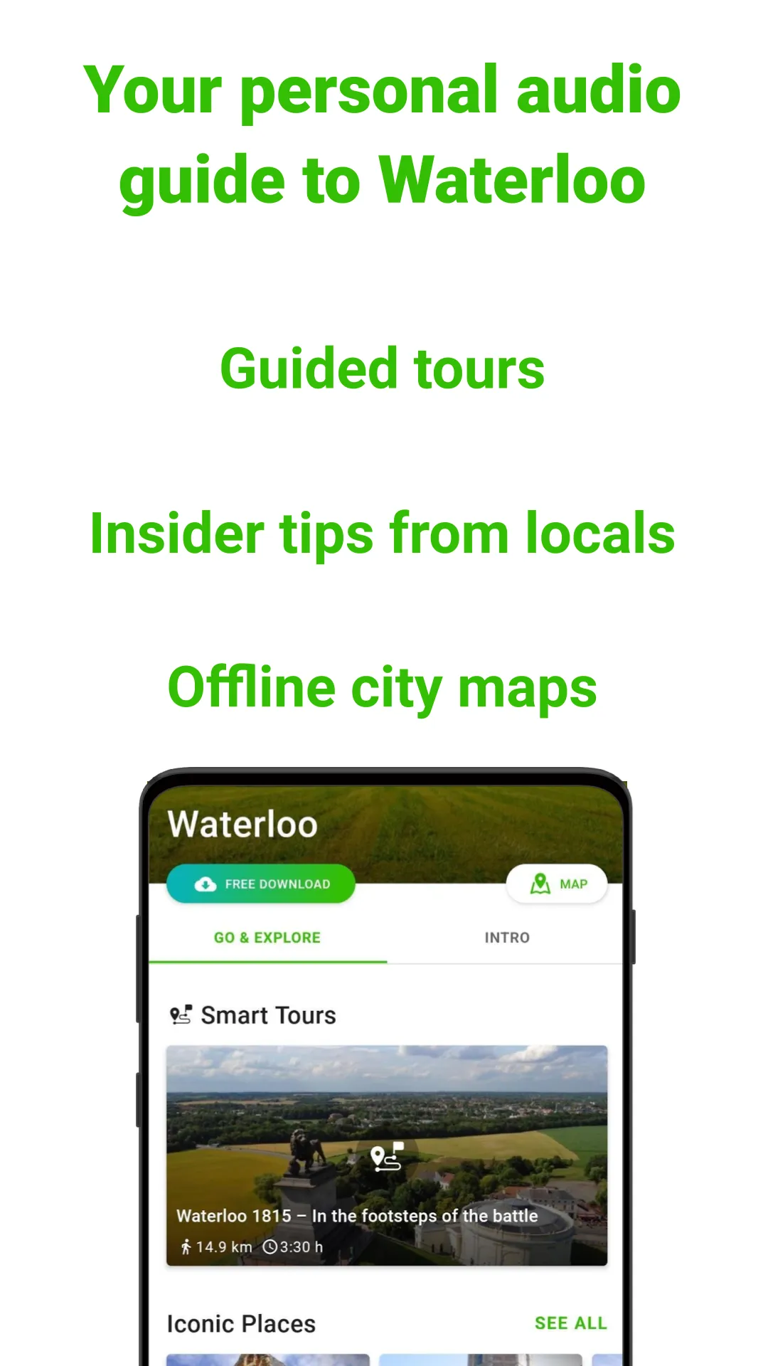 Waterloo Tour Guide:SmartGuide | Indus Appstore | Screenshot