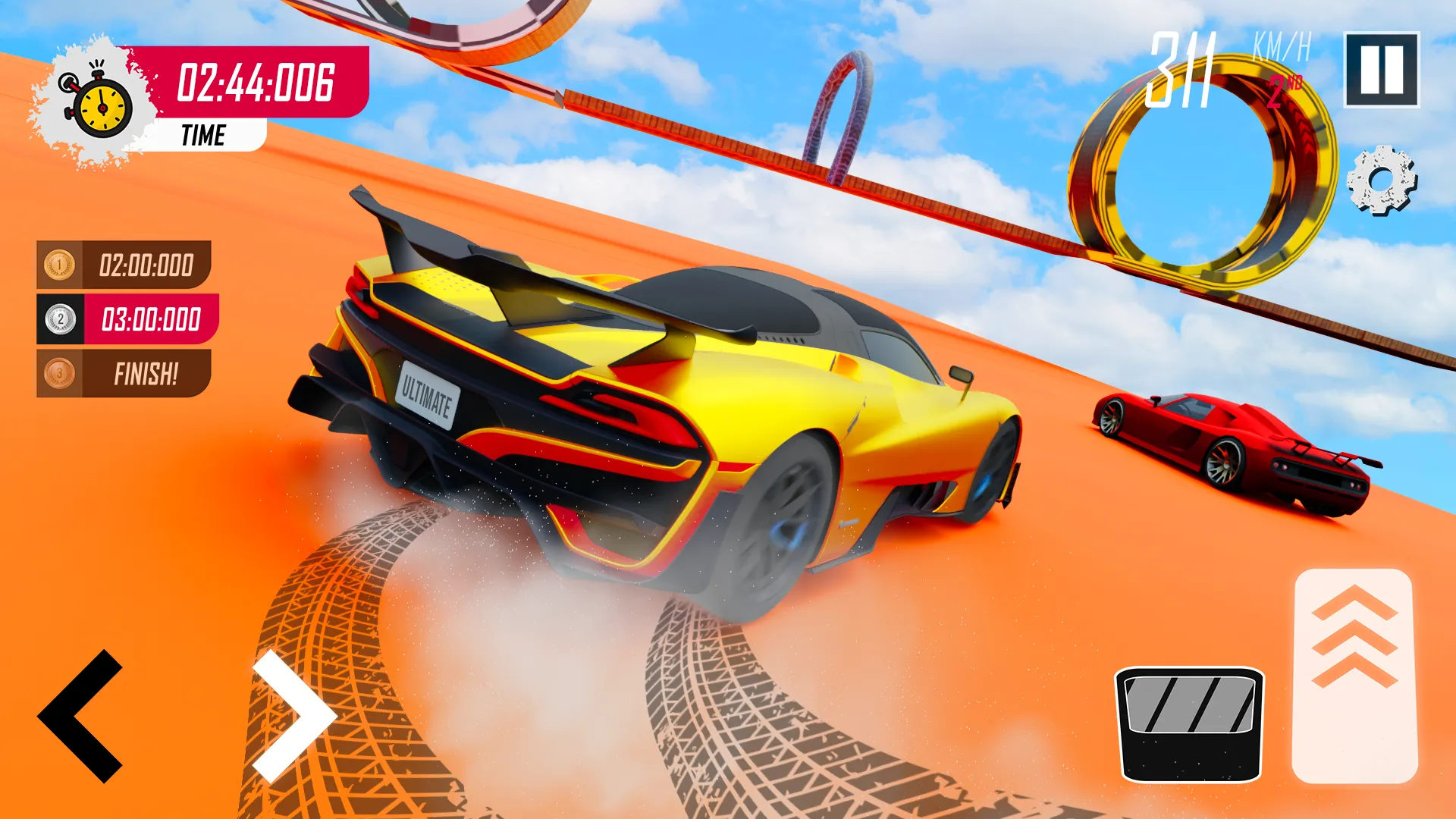 Racing Car Stunt | Stunt Race | Indus Appstore | Screenshot