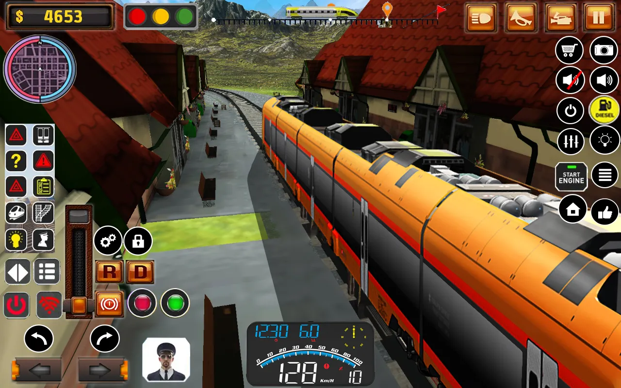 Uphill Train Simulator Game. | Indus Appstore | Screenshot