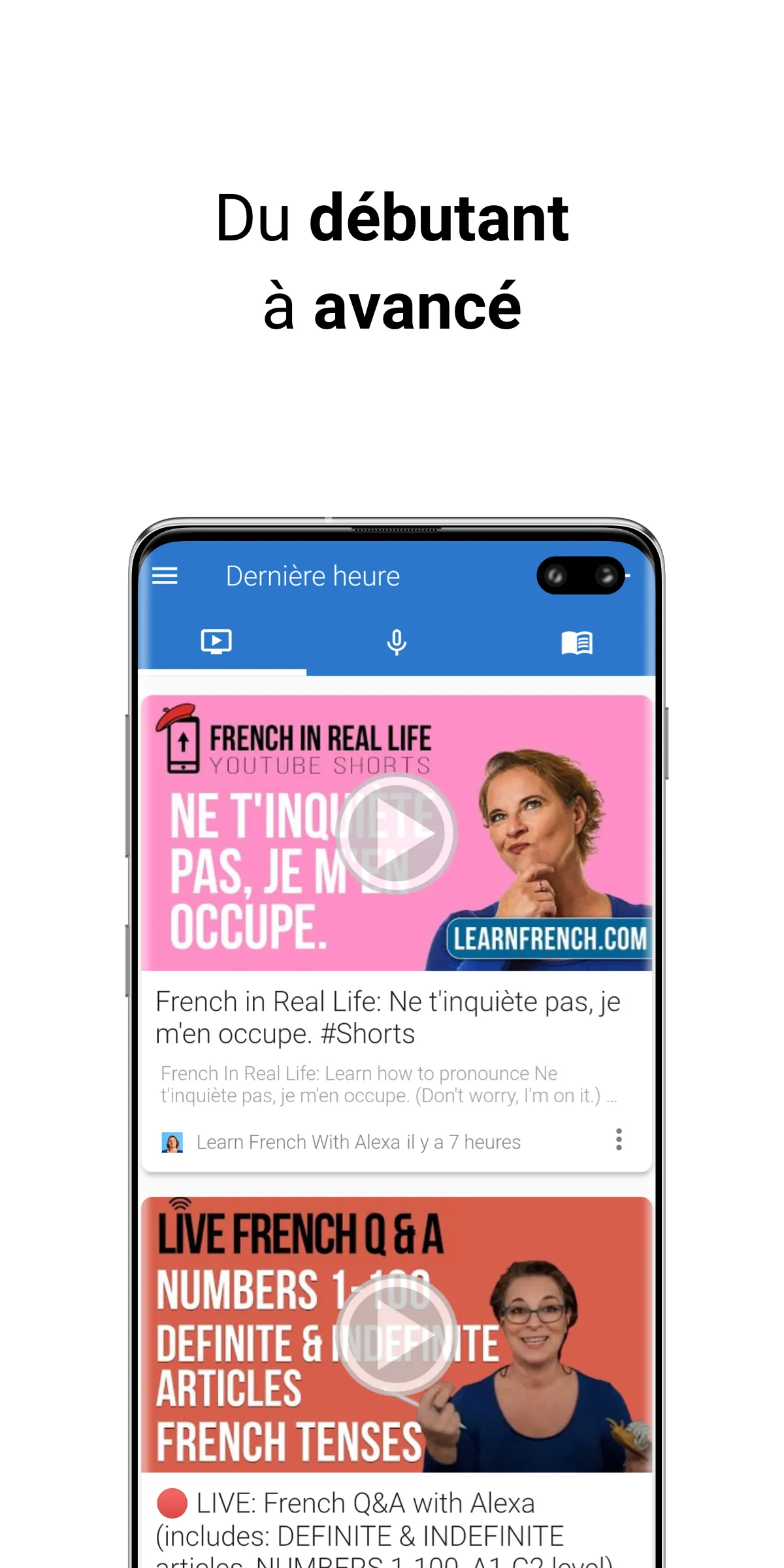 Learn French Podcasts,Videos | Indus Appstore | Screenshot