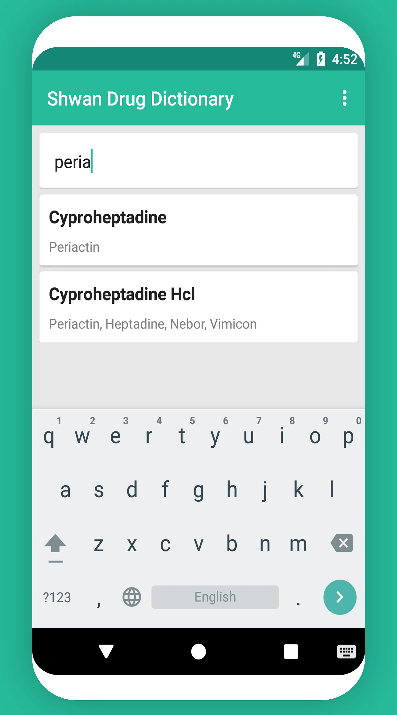 Shwan Drug Dictionary V3 | Indus Appstore | Screenshot