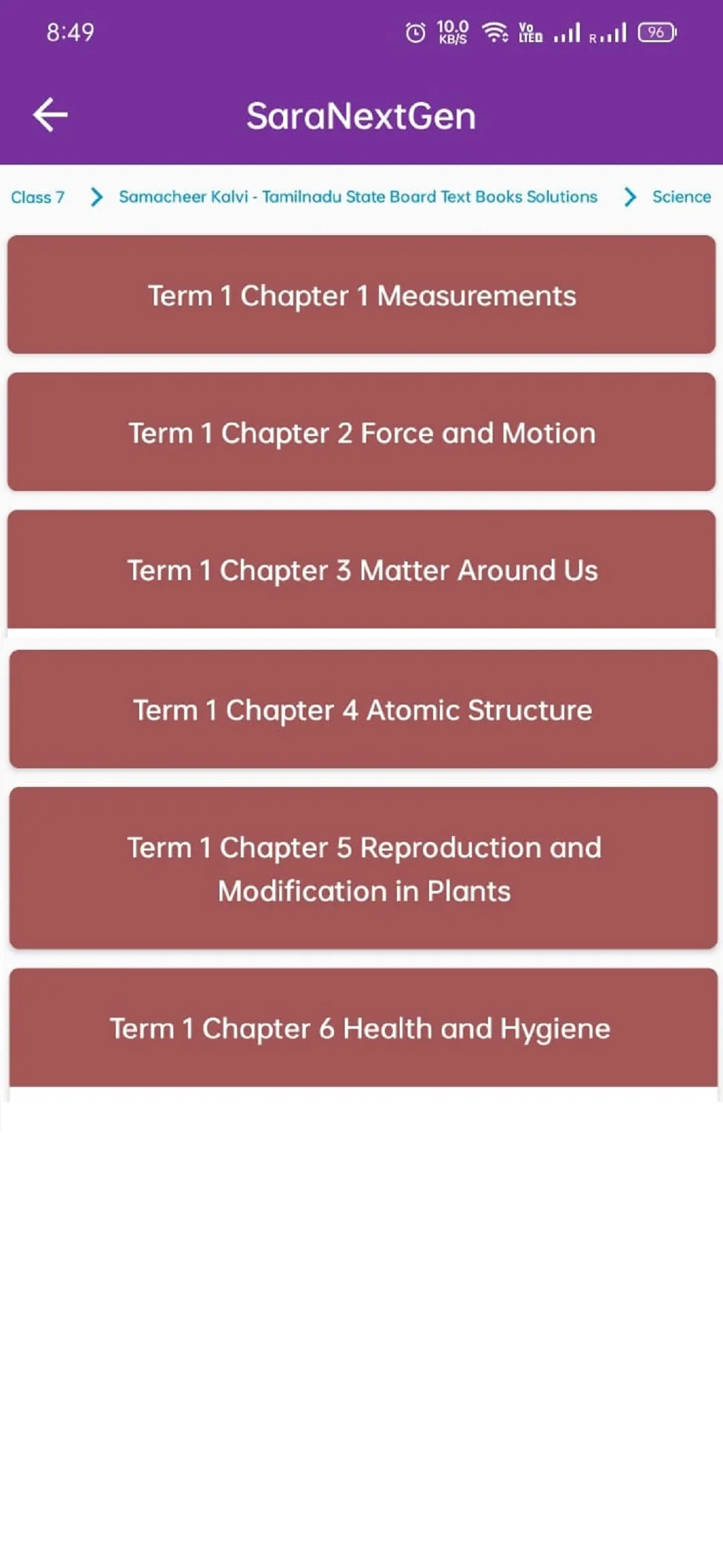 TN 7th Guide ( All Subjects ) | Indus Appstore | Screenshot