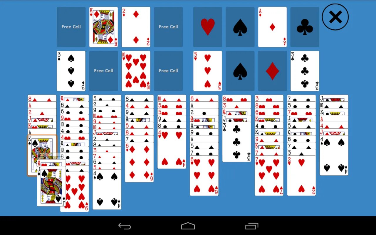 Solitaire FreeCell Two Decks | Indus Appstore | Screenshot