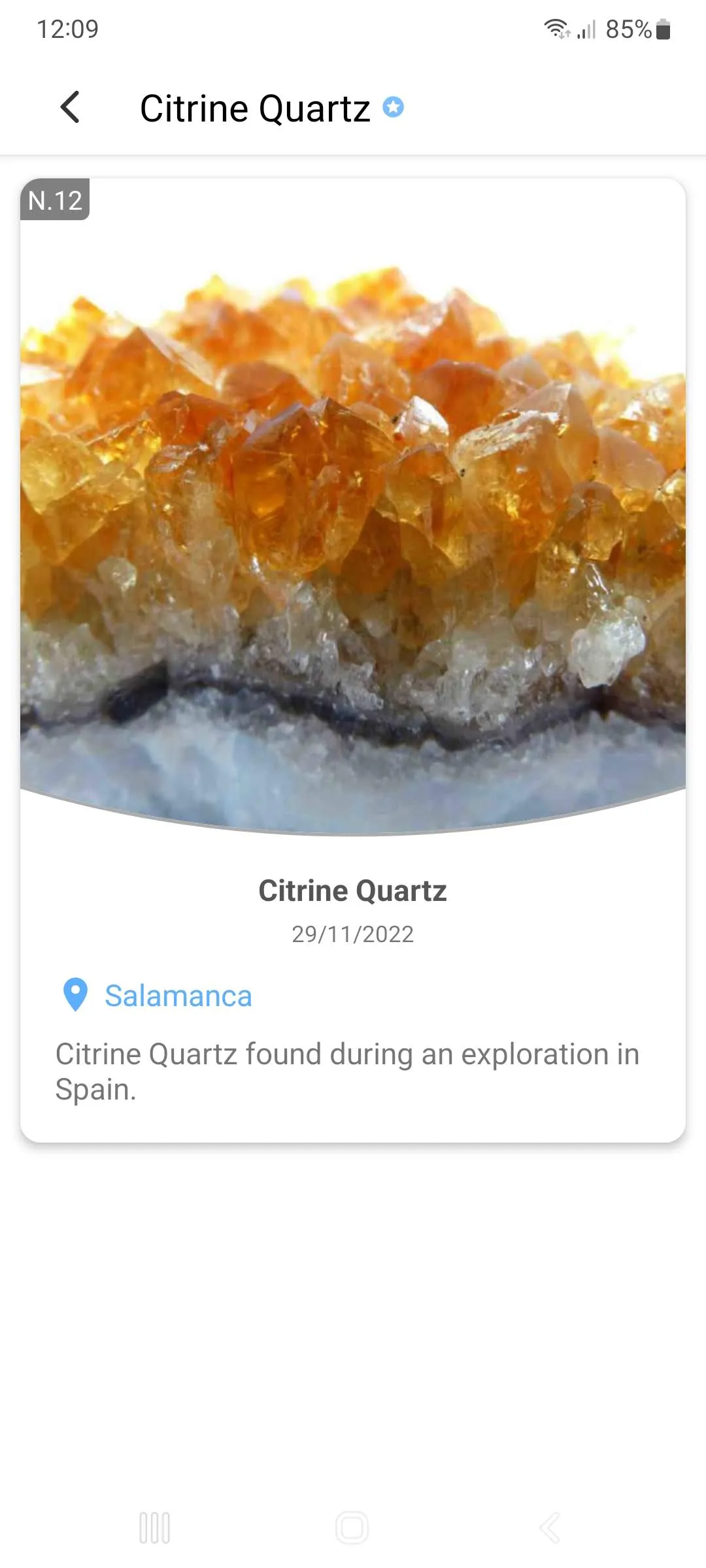 GeoCrystal: Minerals' Guide | Indus Appstore | Screenshot