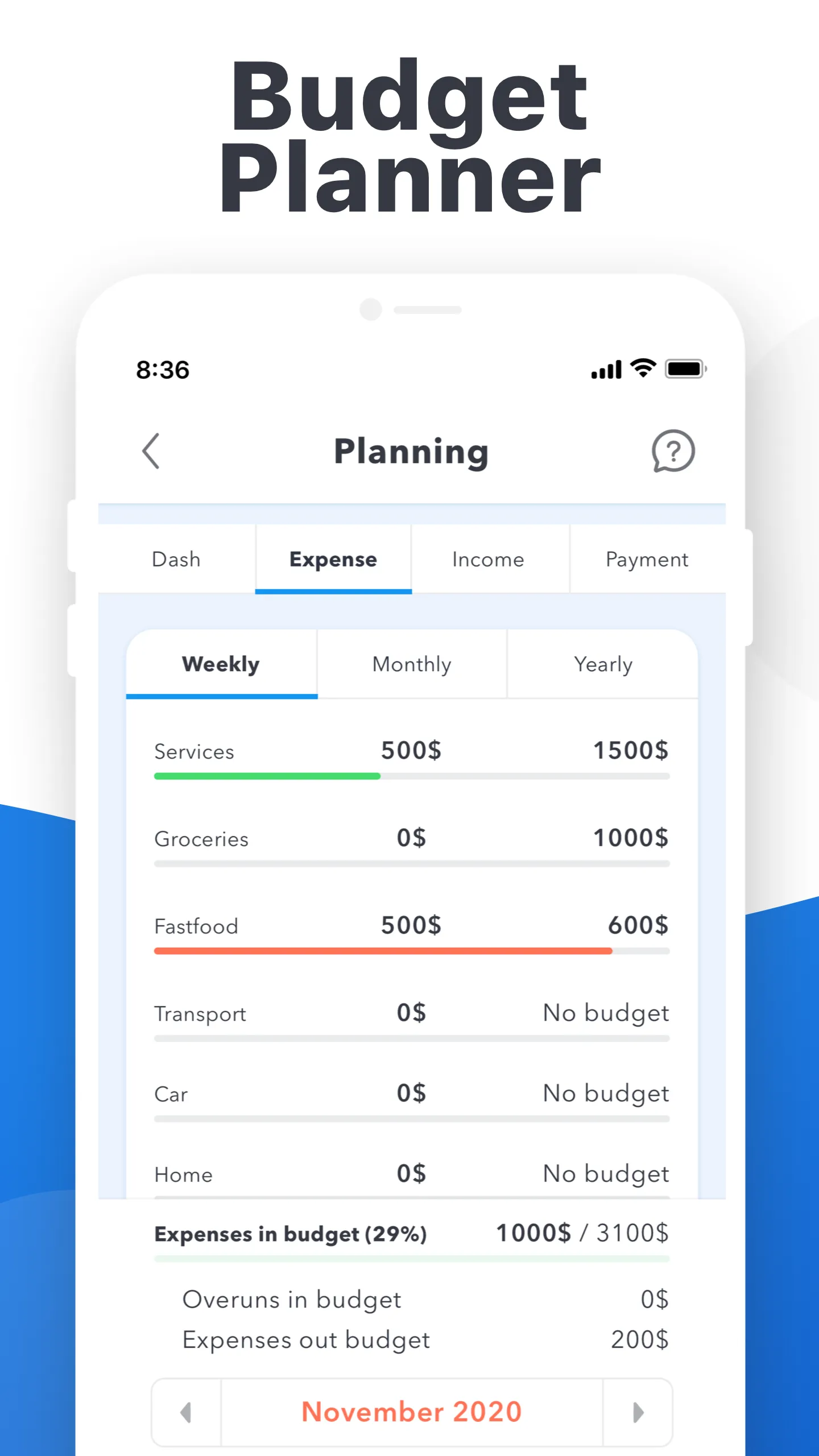 Expense tracker, Money manager | Indus Appstore | Screenshot