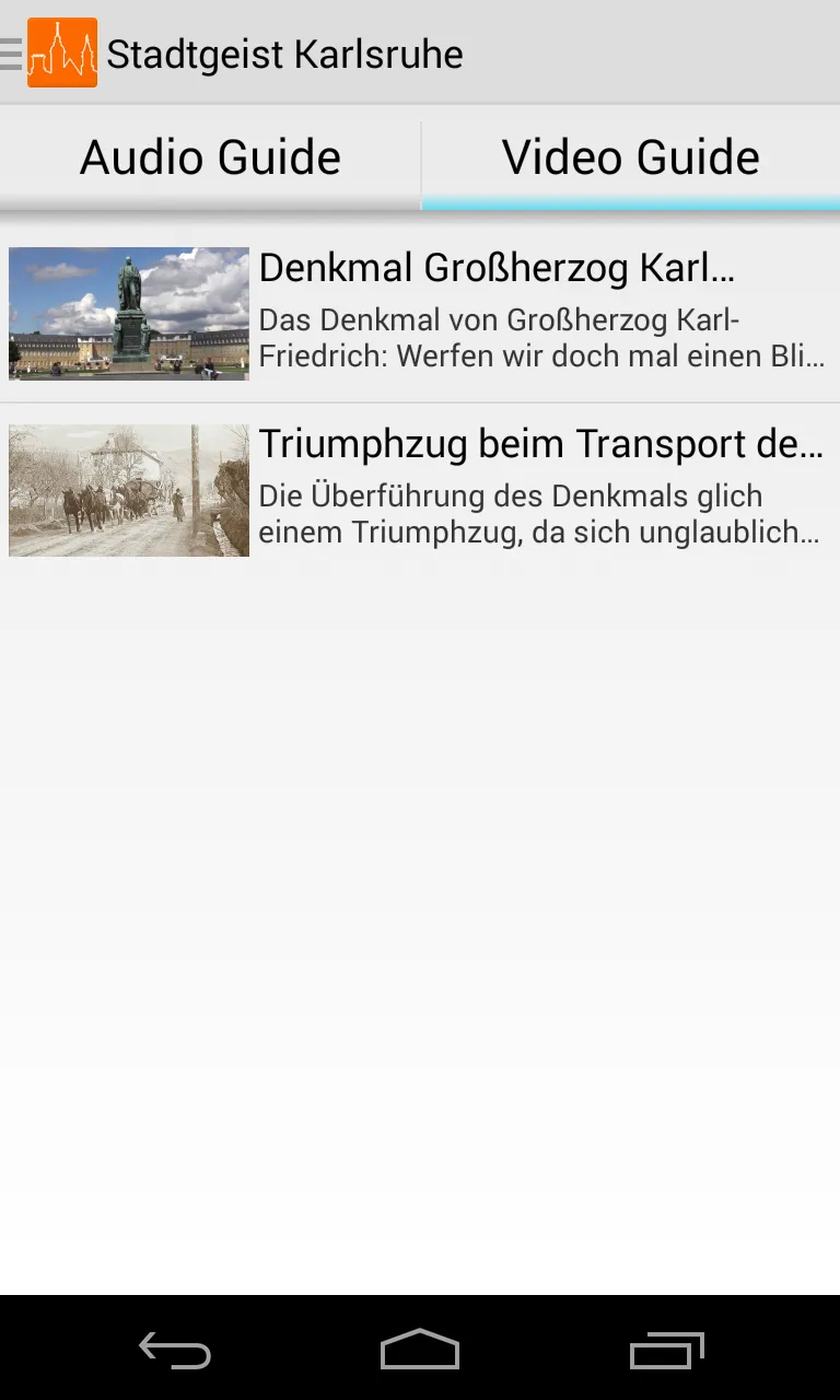 Stadtgeist Karlsruhe | Indus Appstore | Screenshot