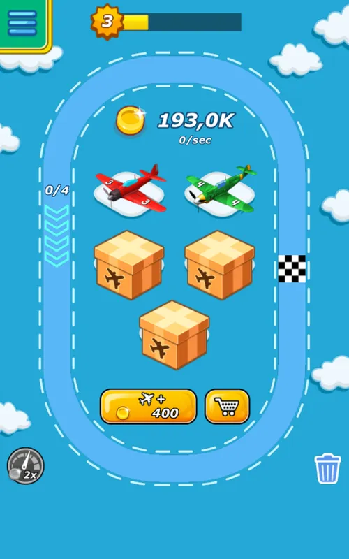 Merge Aircraft Idle Game | Indus Appstore | Screenshot