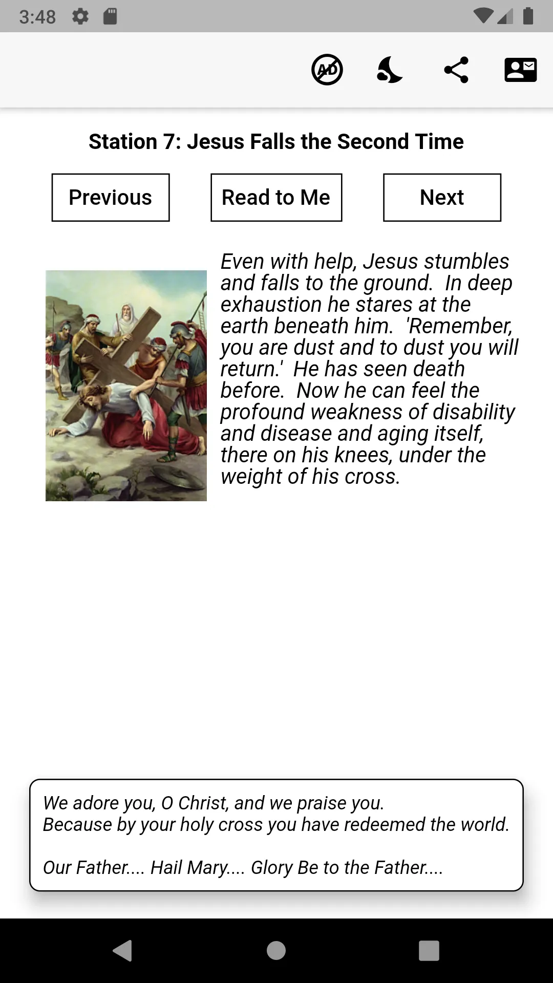 Stations of the Cross | Indus Appstore | Screenshot