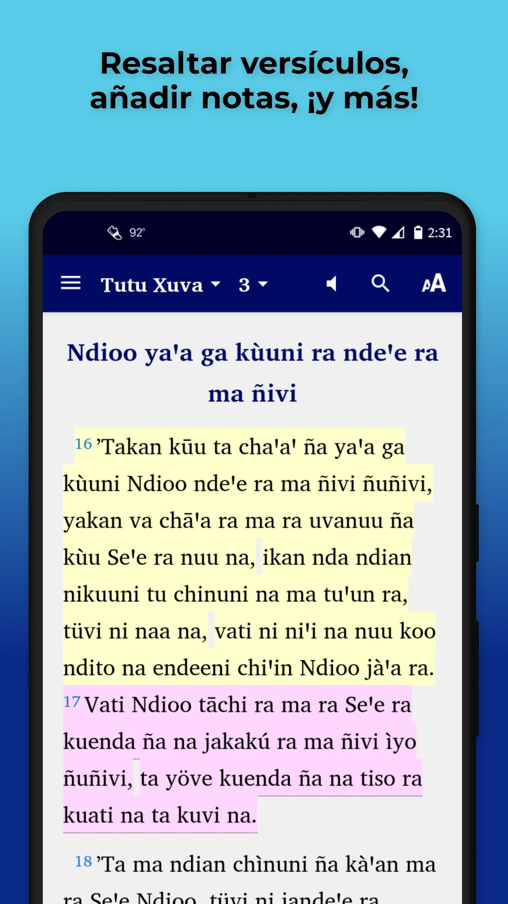 Mixtec Zacatepec Bible | Indus Appstore | Screenshot