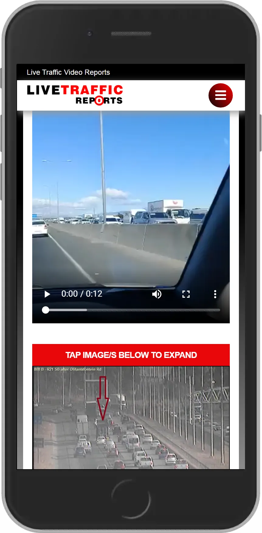 Live Traffic Reports Camera Up | Indus Appstore | Screenshot