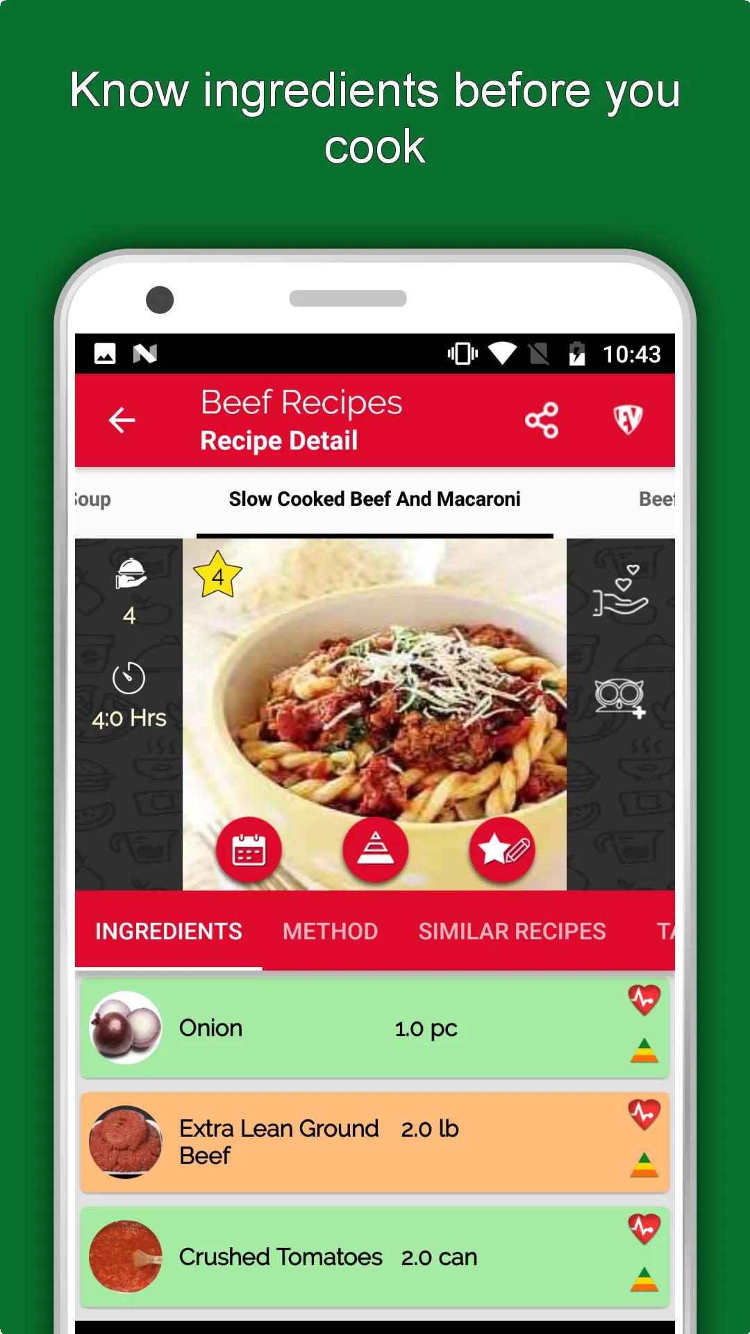 All Beef Recipes Offline Book | Indus Appstore | Screenshot