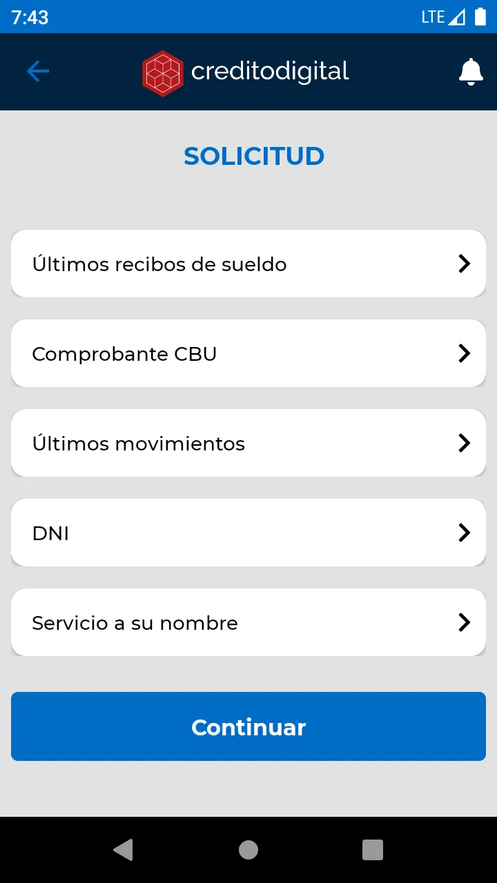 Credito Digital | Indus Appstore | Screenshot