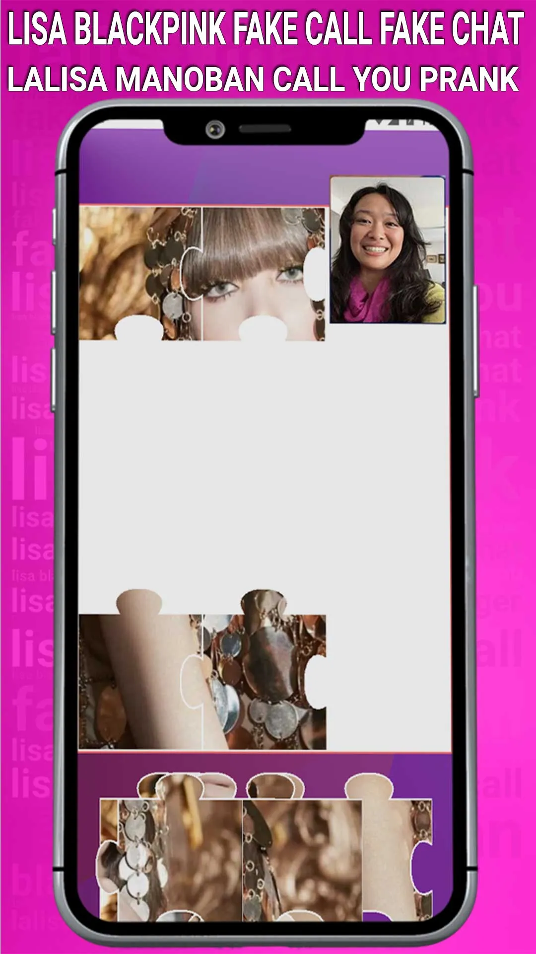 Lisa Blackpink Fake Call, Chat | Indus Appstore | Screenshot