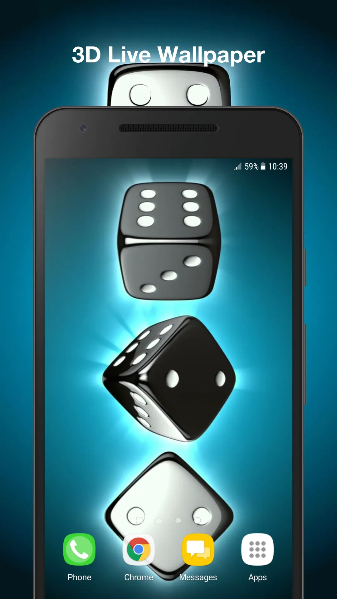 Dice Live Wallpaper | Indus Appstore | Screenshot