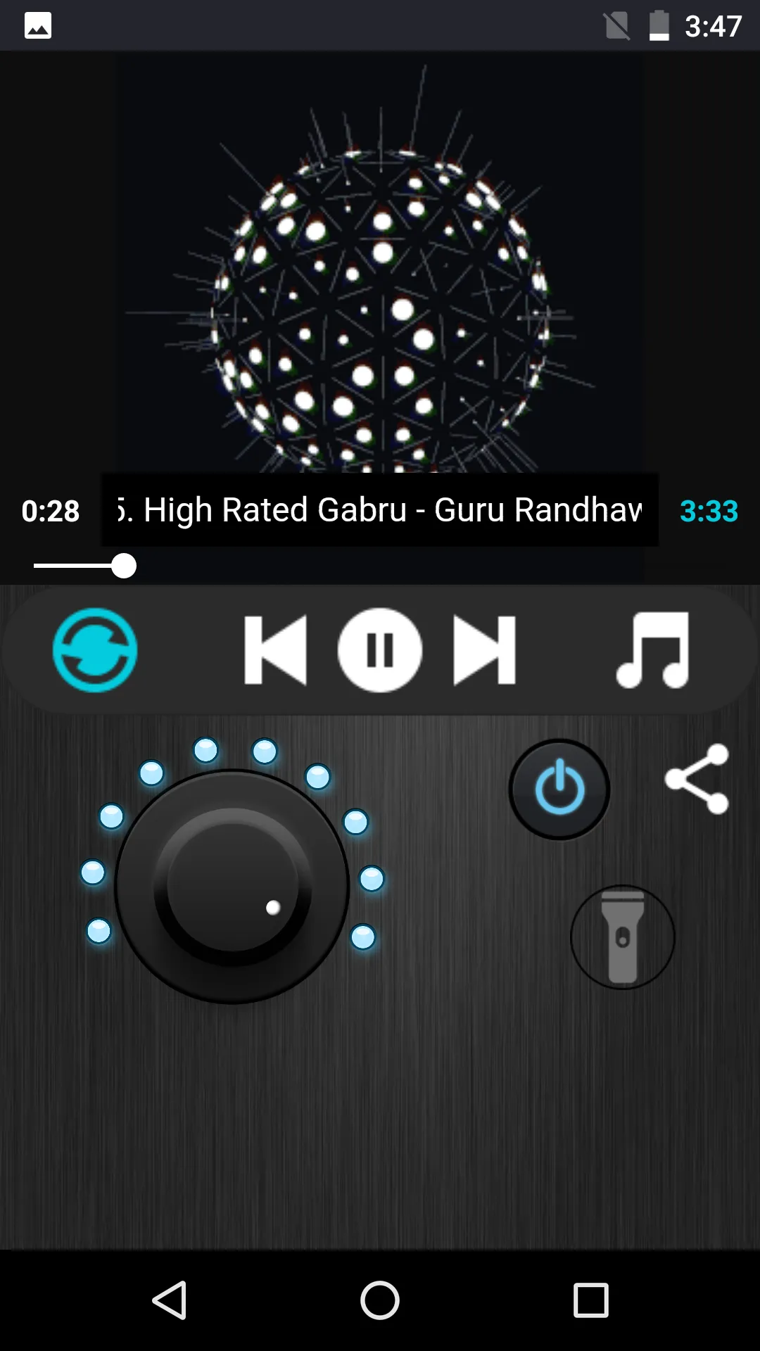 DJ FlashLight & Music Player | Indus Appstore | Screenshot