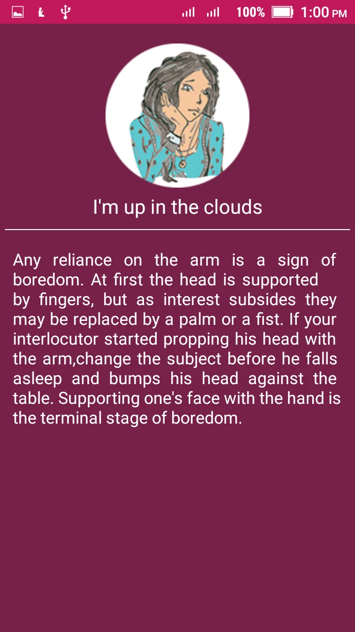 Read Thoughts - Body Language  | Indus Appstore | Screenshot