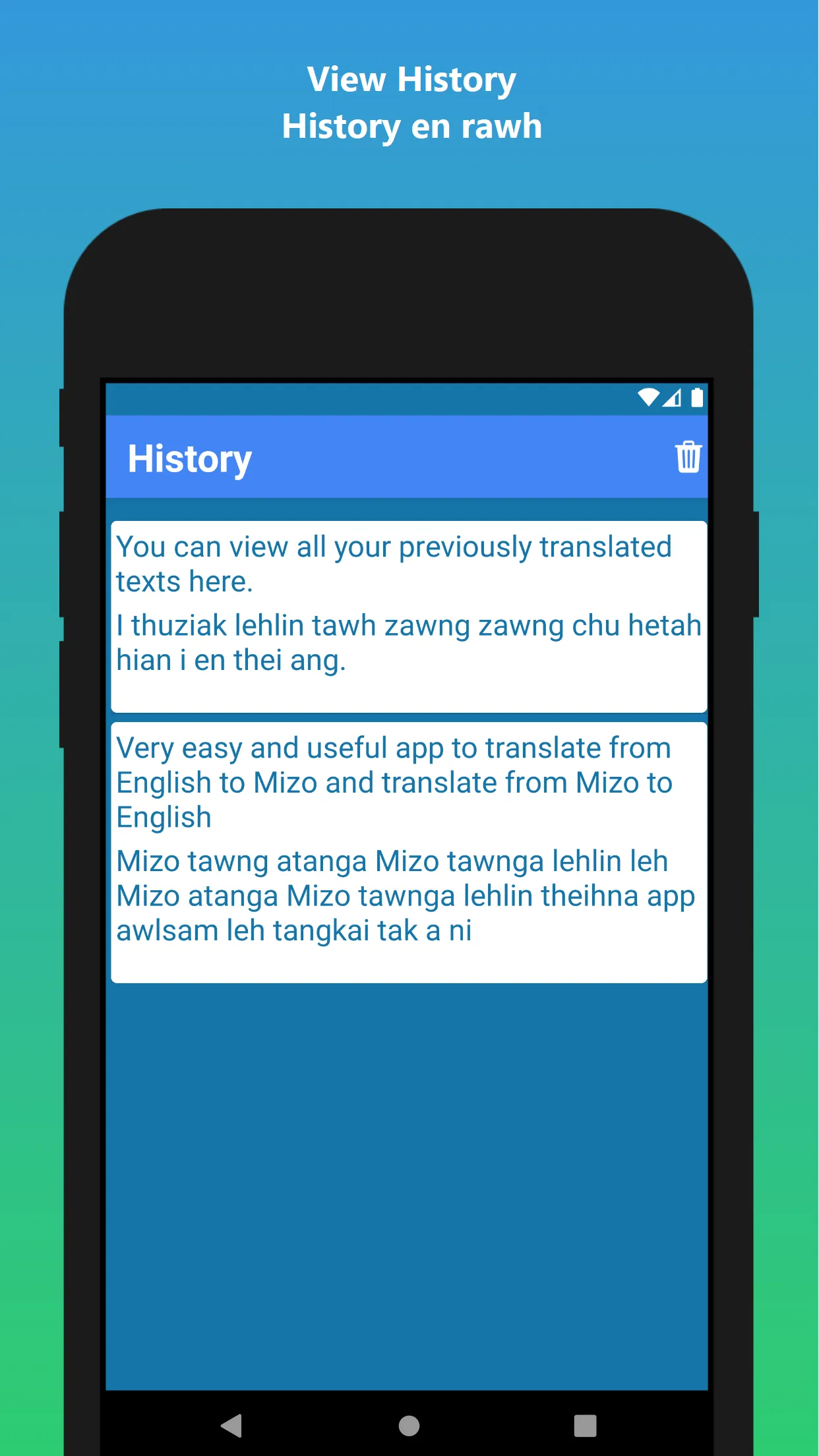 English to Mizo Translation | Indus Appstore | Screenshot