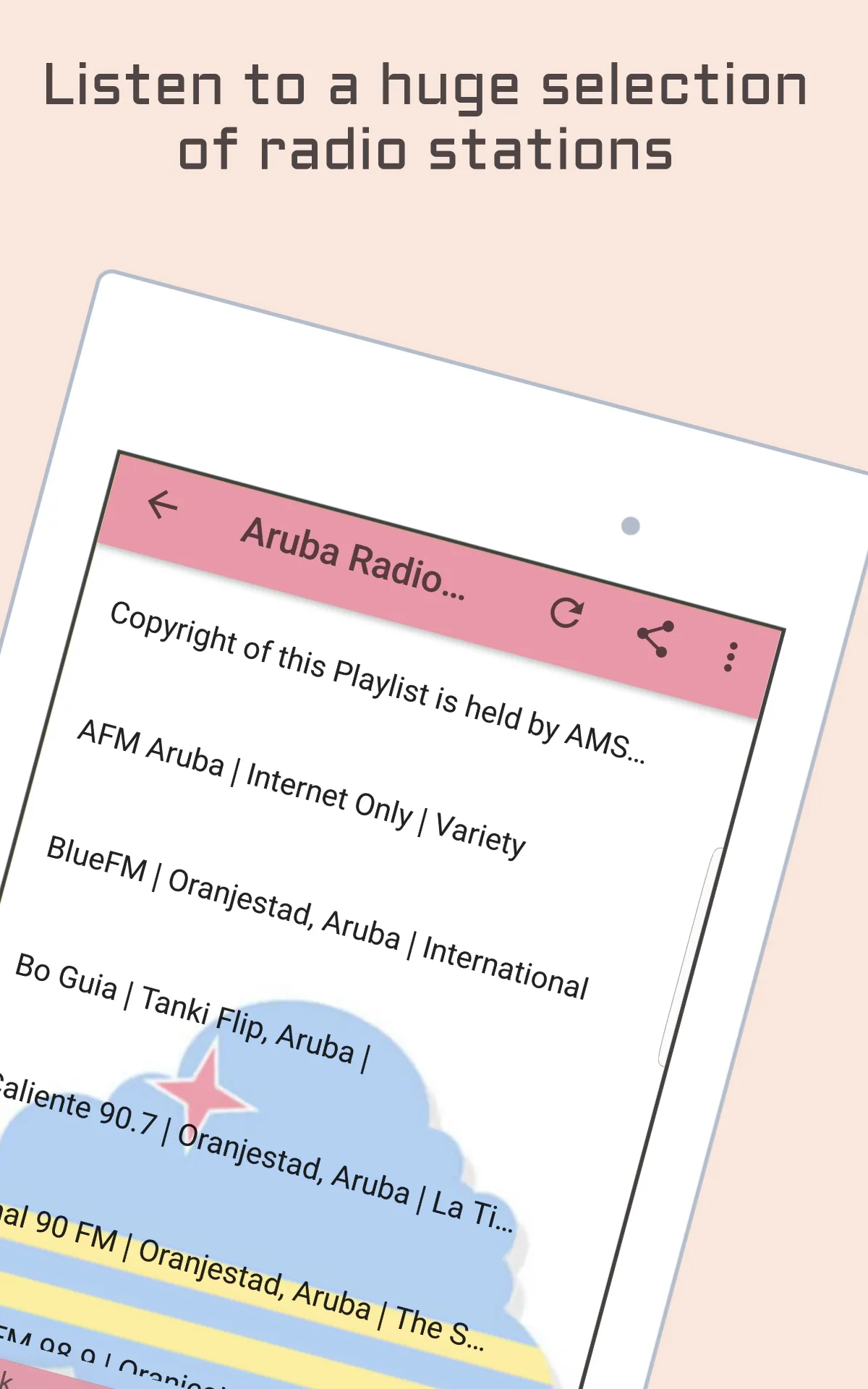 Aruba Radio Music & News | Indus Appstore | Screenshot