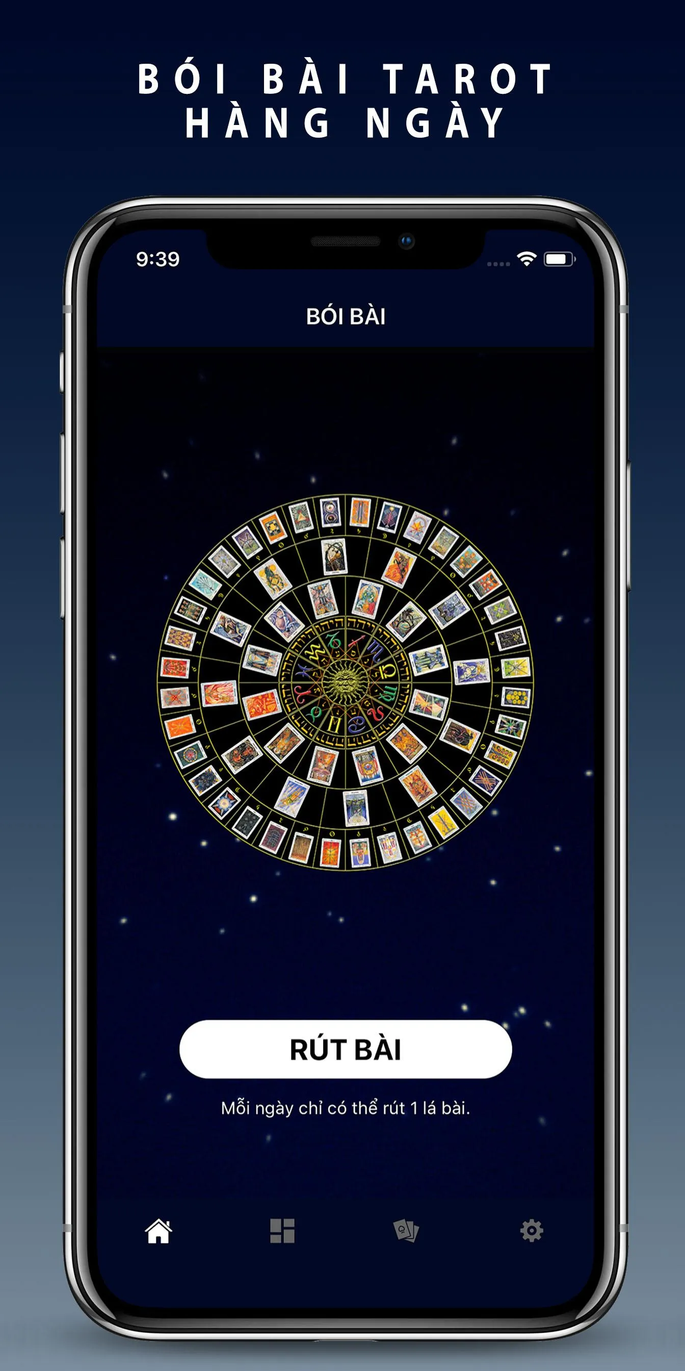 Bói bài Tarot : Tu vi boi bai  | Indus Appstore | Screenshot