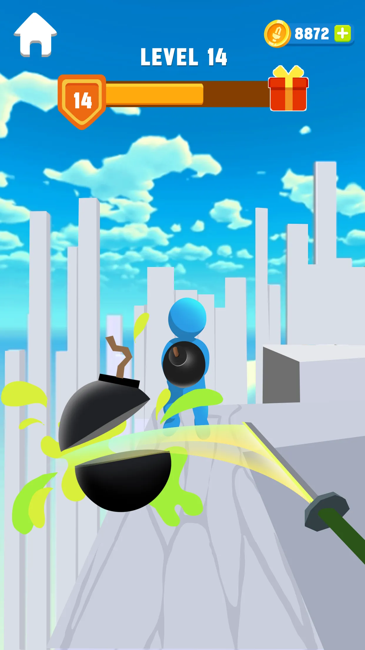 Sword Fight 3D - Ninja Slash | Indus Appstore | Screenshot