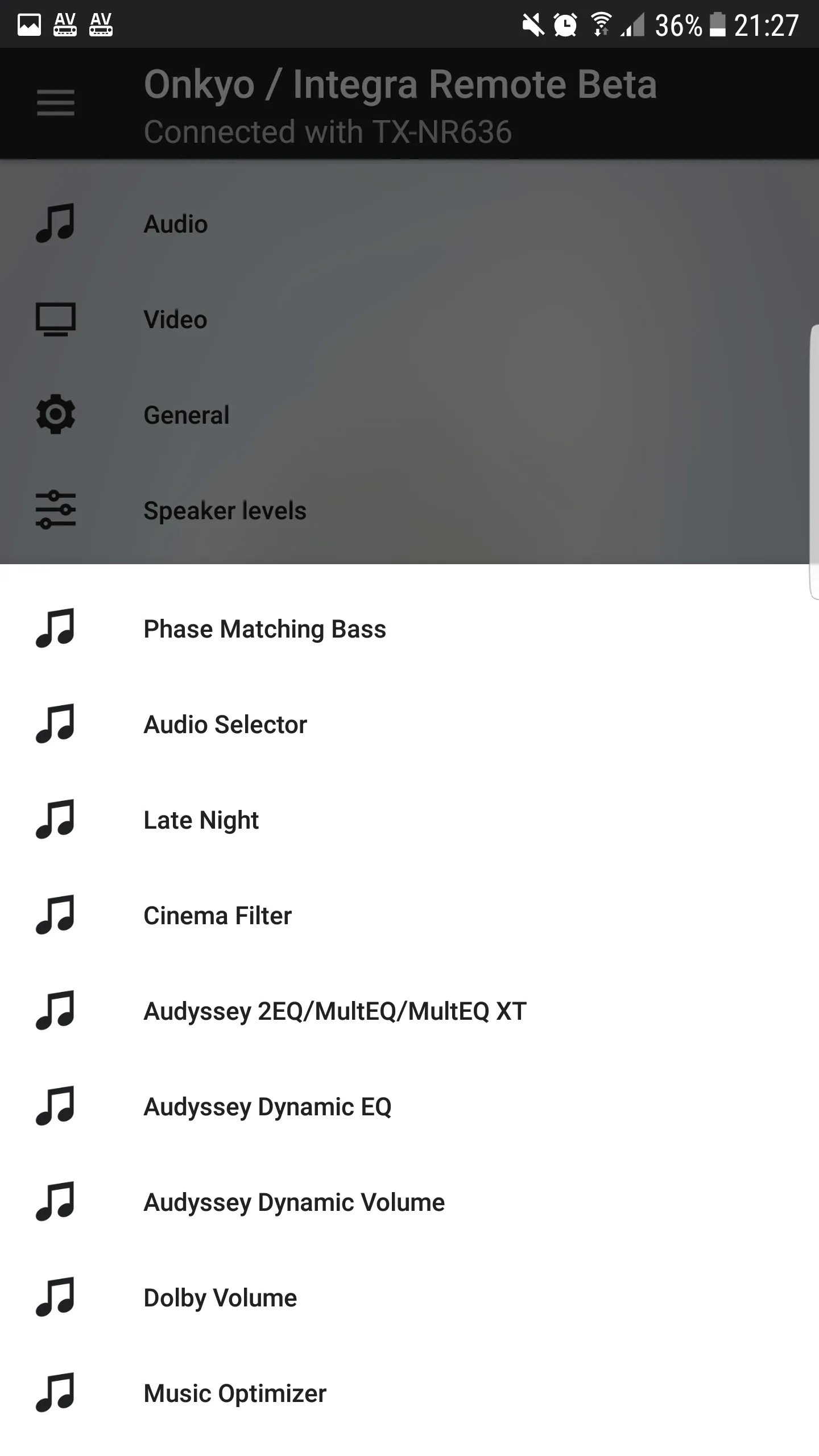 Remote for Onkyo / Integra | Indus Appstore | Screenshot