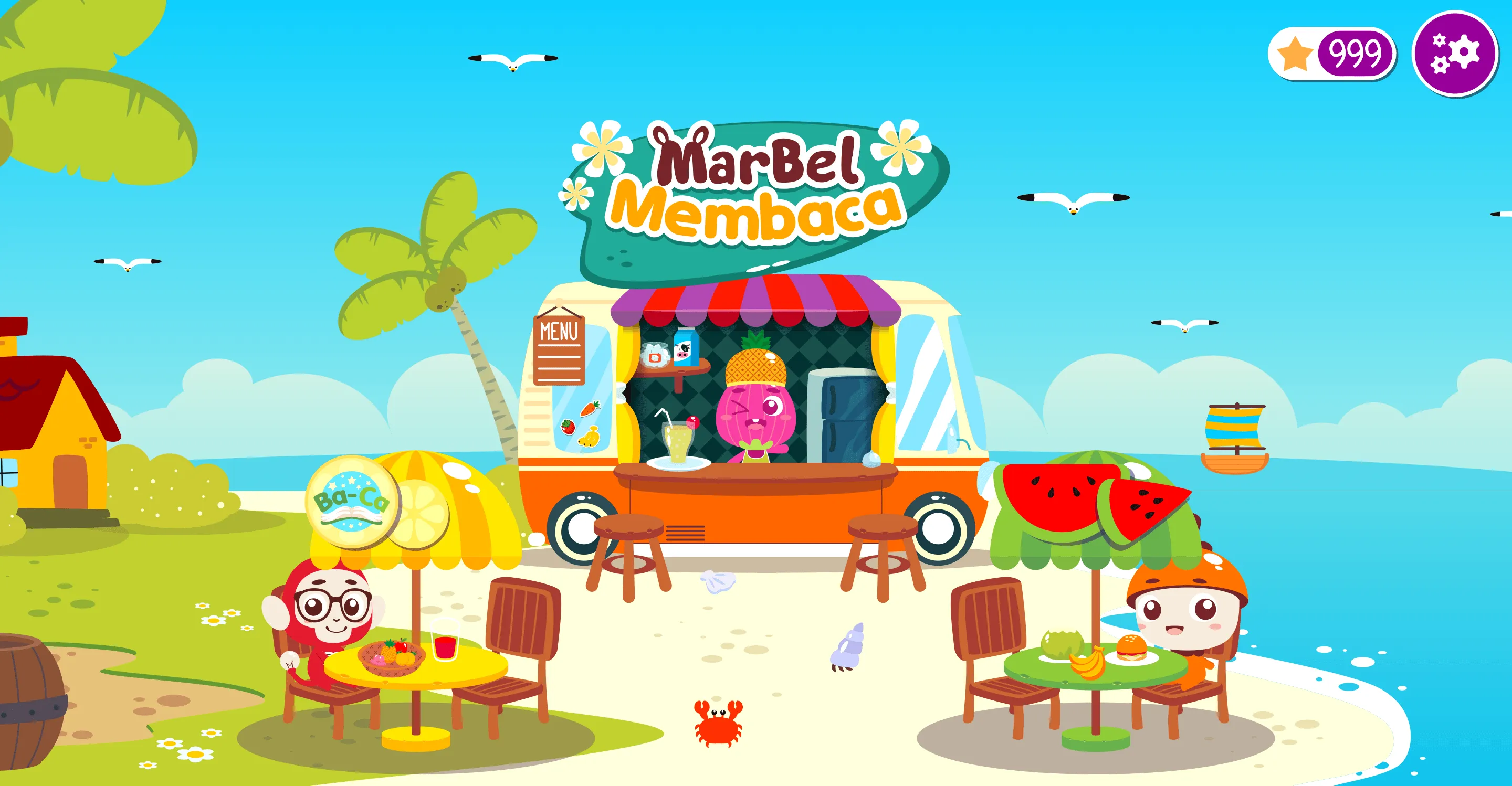 Belajar Membaca Bersama Marbel | Indus Appstore | Screenshot