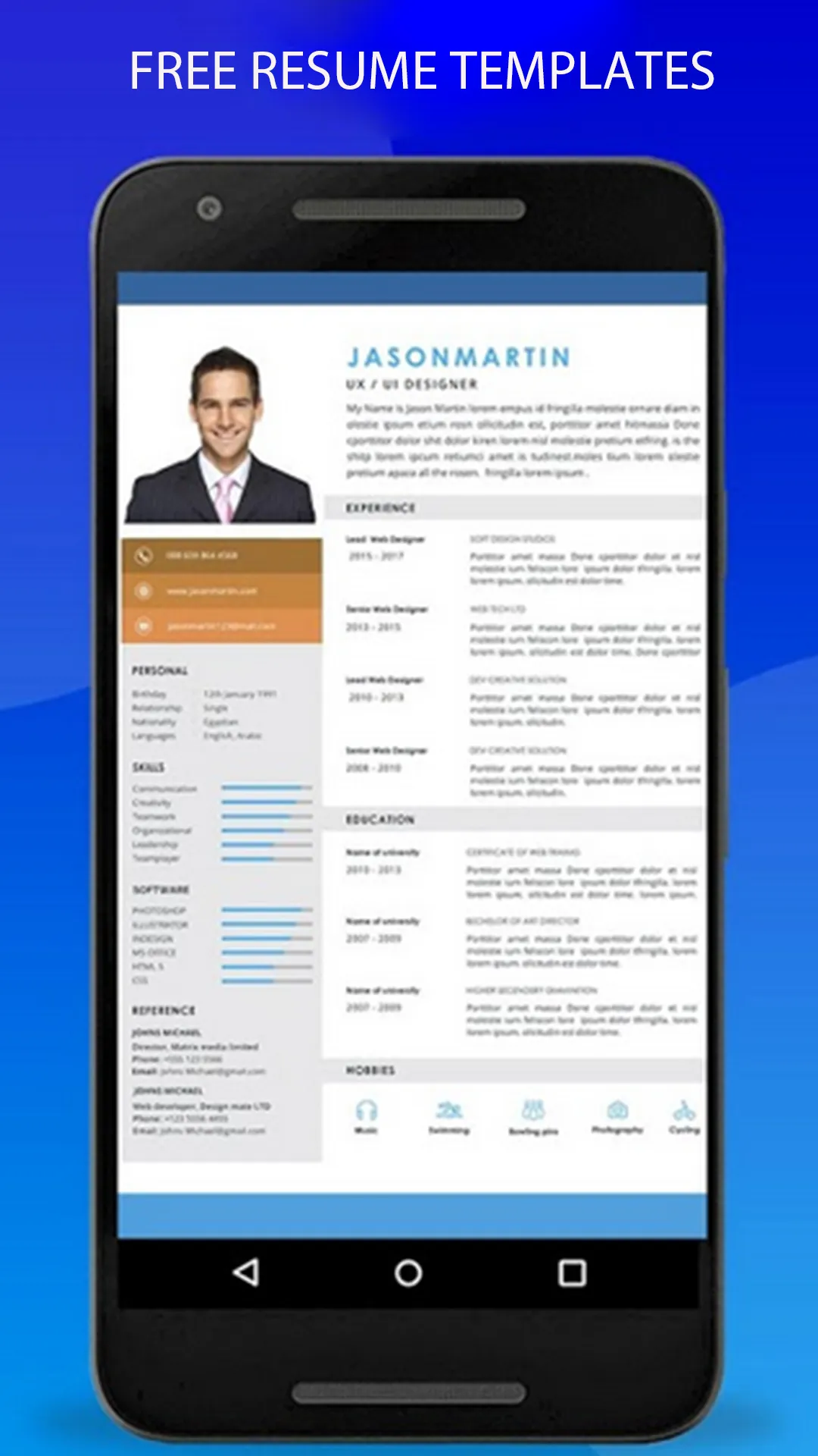 CV Maker App : Resume Maker | Indus Appstore | Screenshot