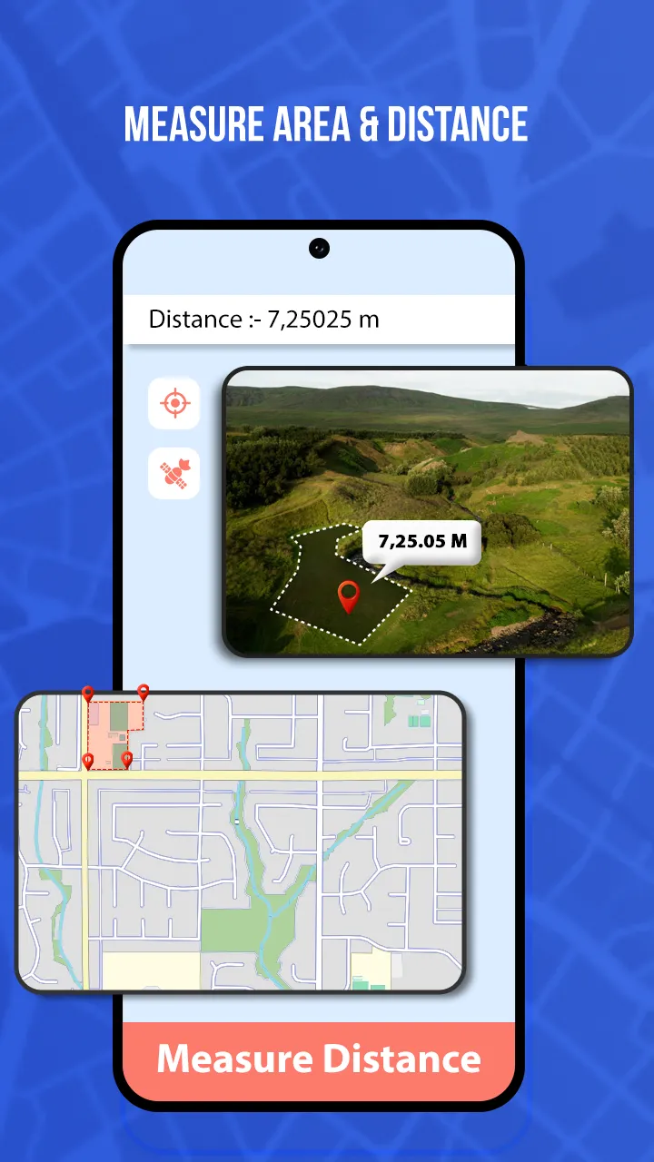 Distance & Land Area Measure | Indus Appstore | Screenshot