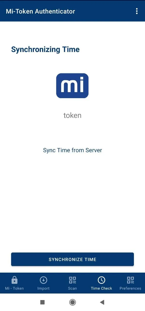 Mi-Token Authenticator | Indus Appstore | Screenshot