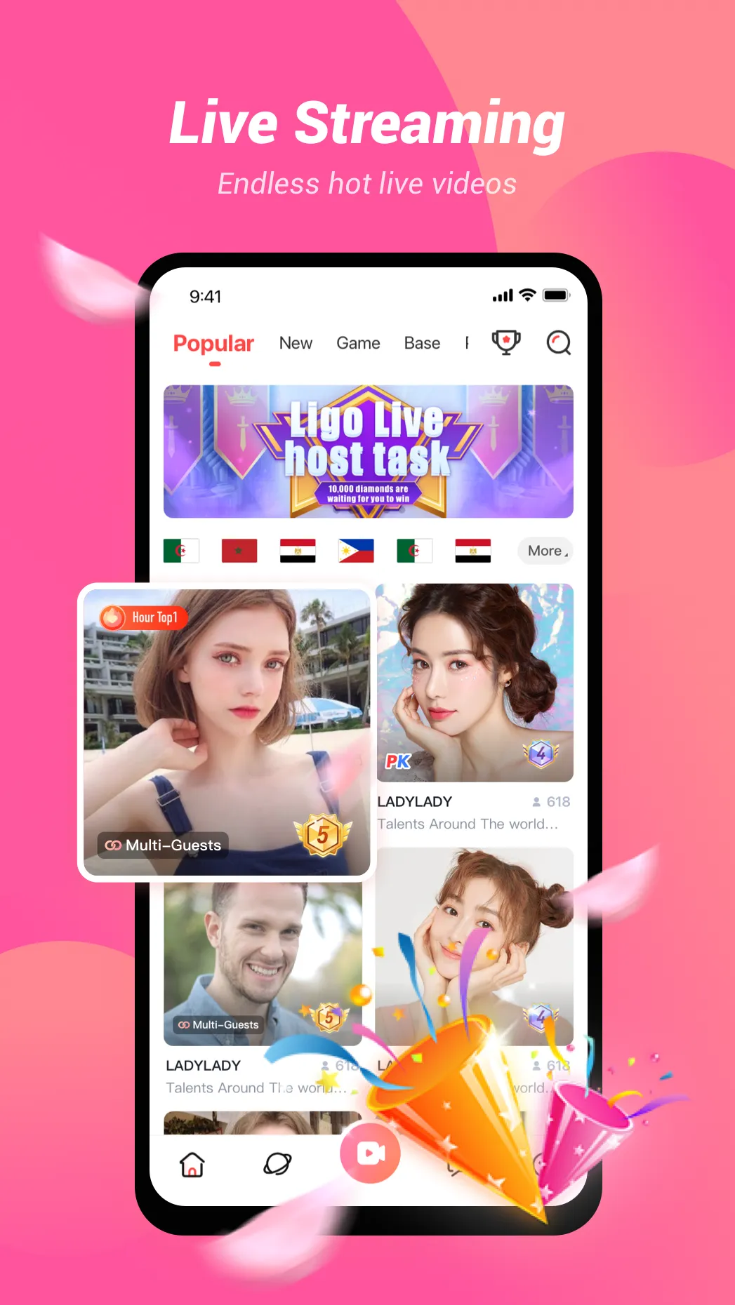 Ligo Live | Indus Appstore | Screenshot