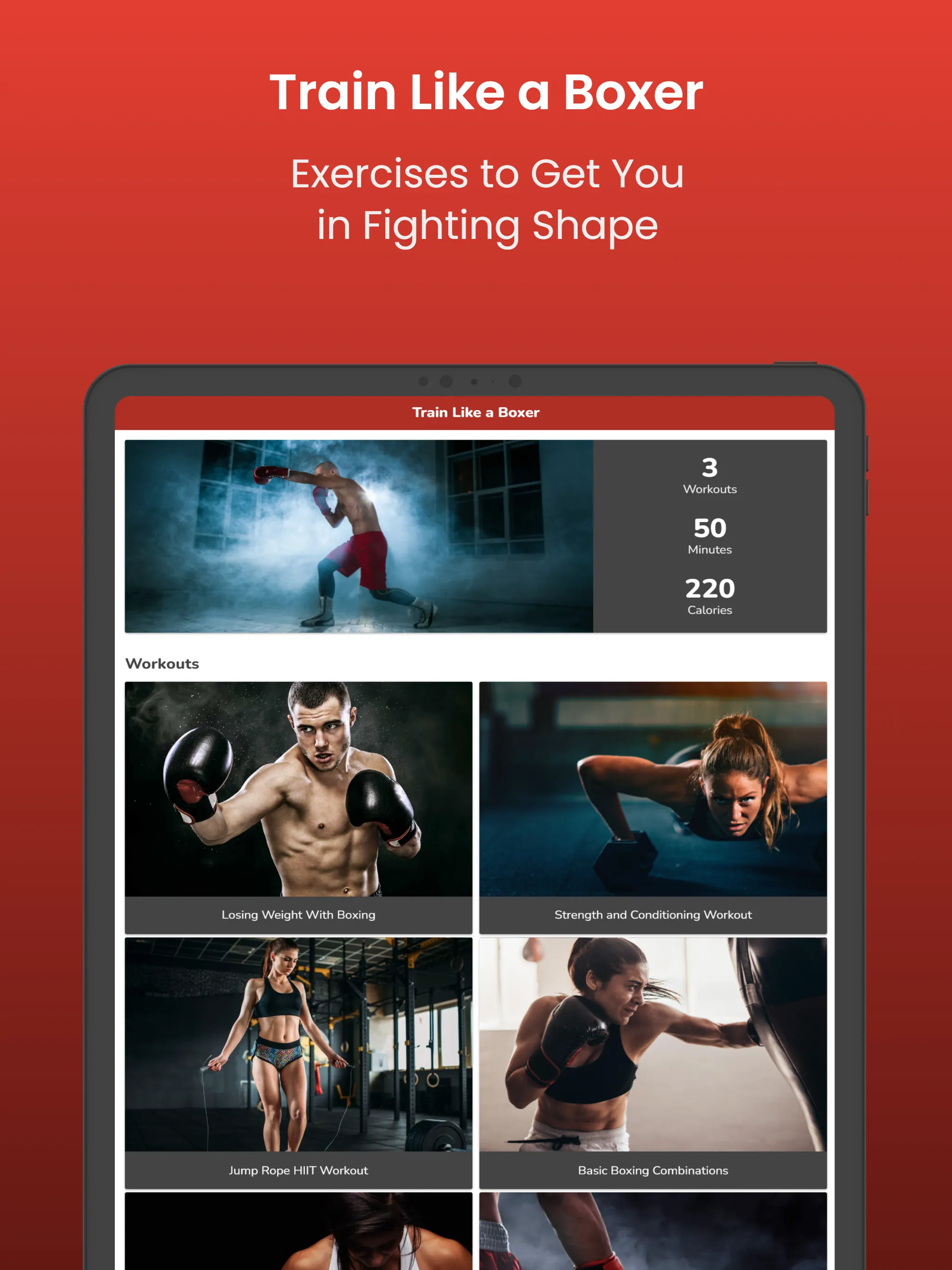 Train Like a Boxer - Workouts | Indus Appstore | Screenshot