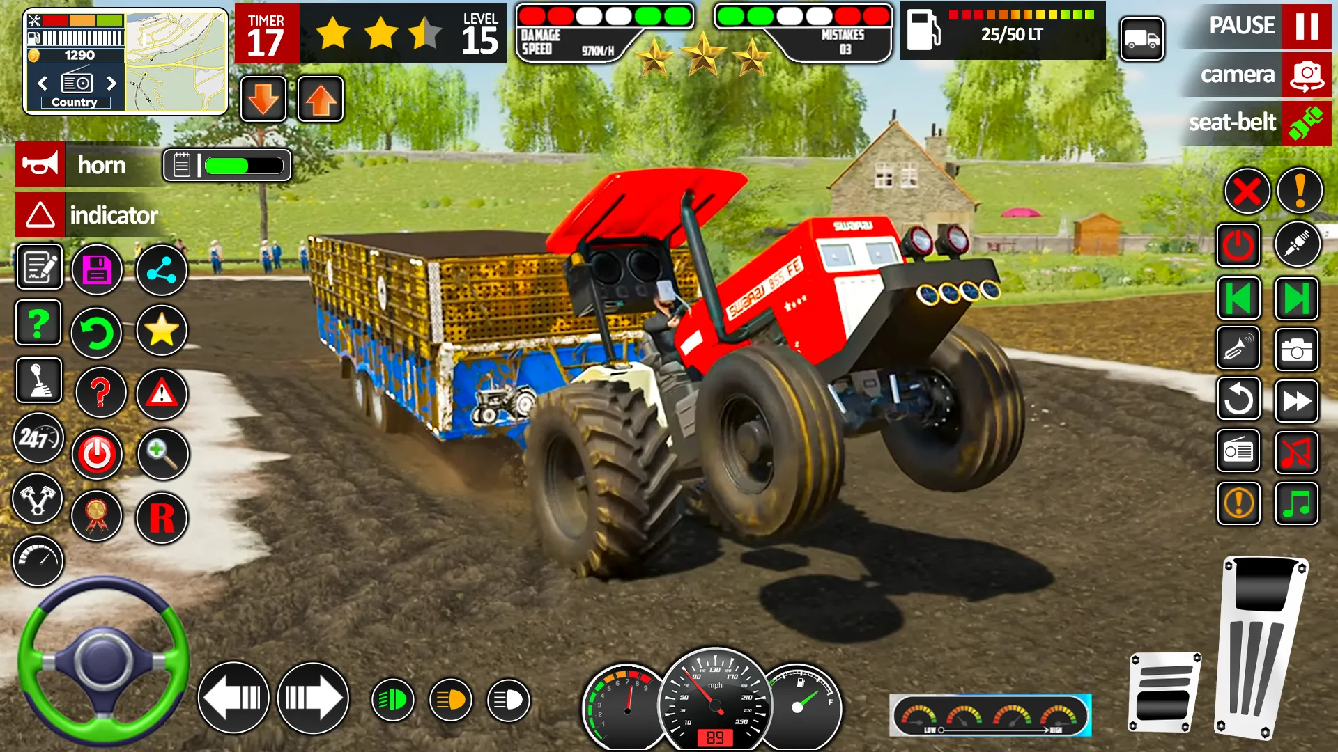 Real Tractor Driving Games 3D | Indus Appstore | Screenshot
