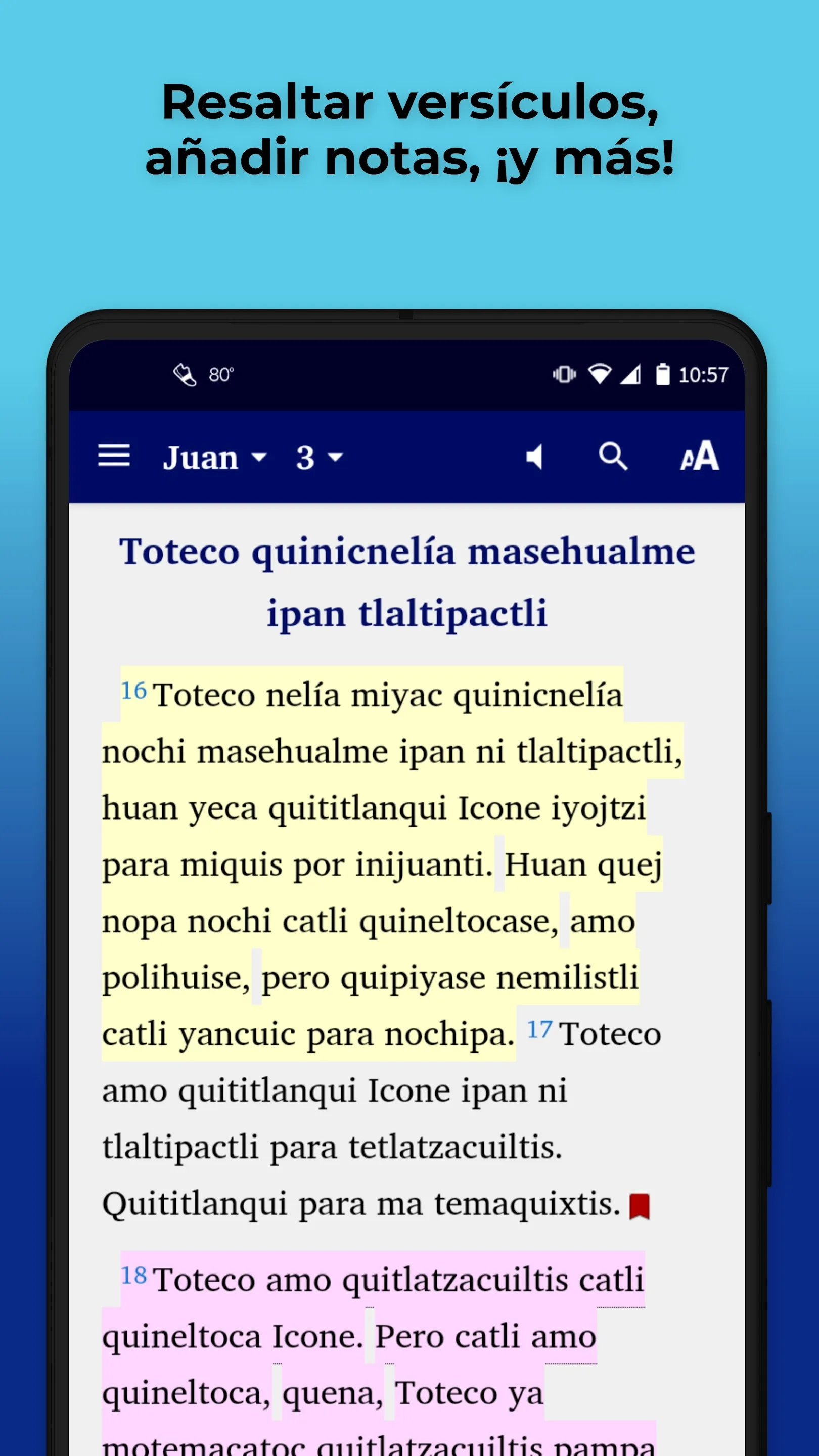 Western Huasteca Náhuatl Bible | Indus Appstore | Screenshot