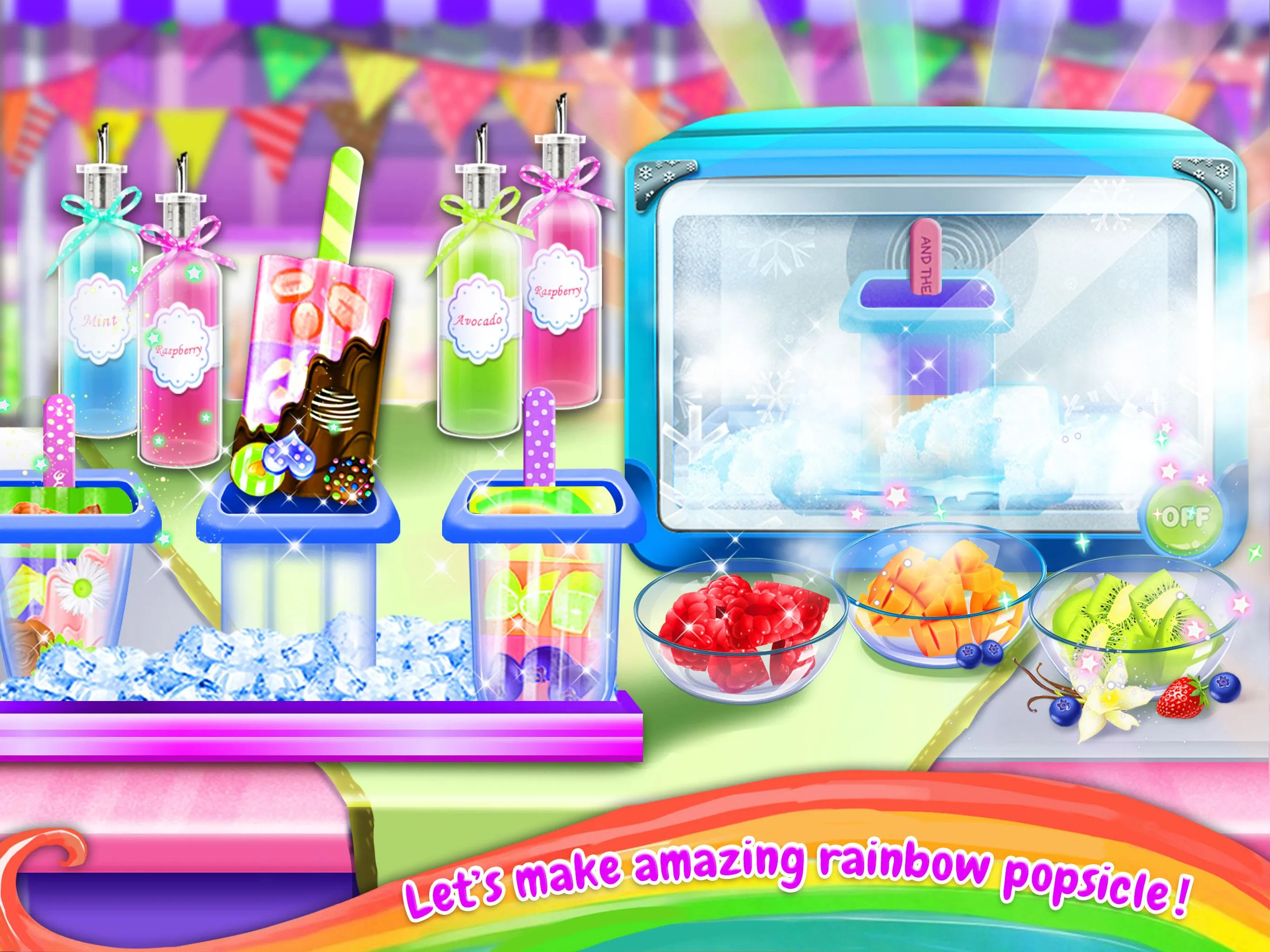 Summer Rainbow Frozen Foods！ | Indus Appstore | Screenshot