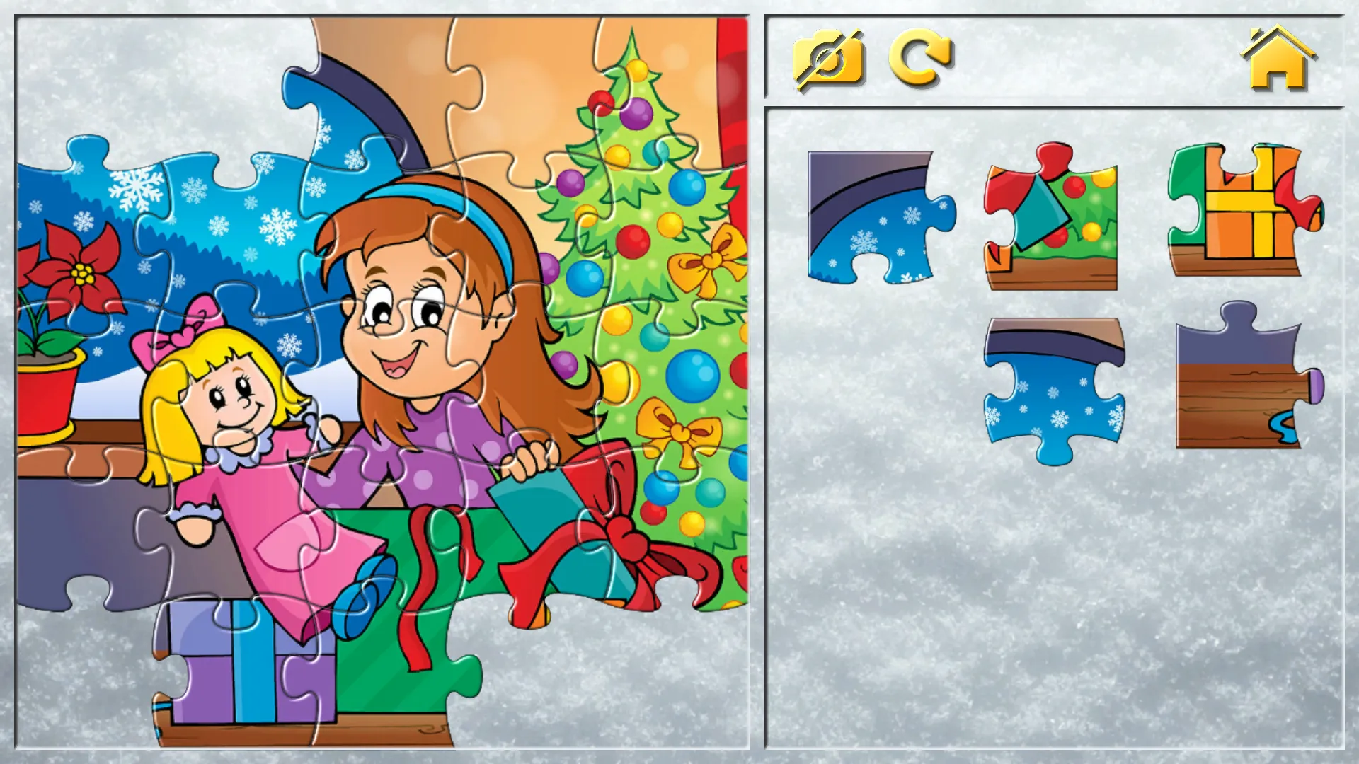 Christmas Puzzles for Kids | Indus Appstore | Screenshot