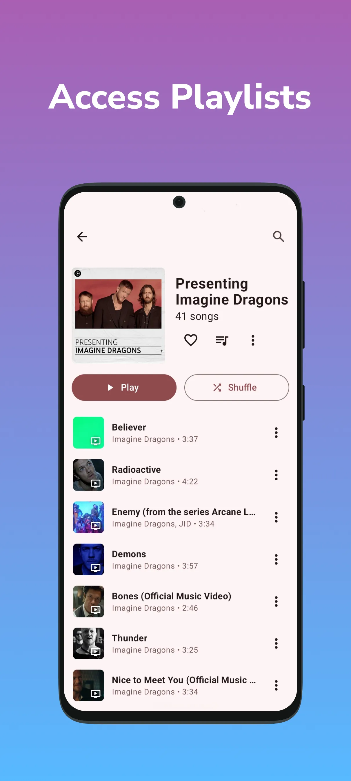 Auralo: Stream Music Online | Indus Appstore | Screenshot