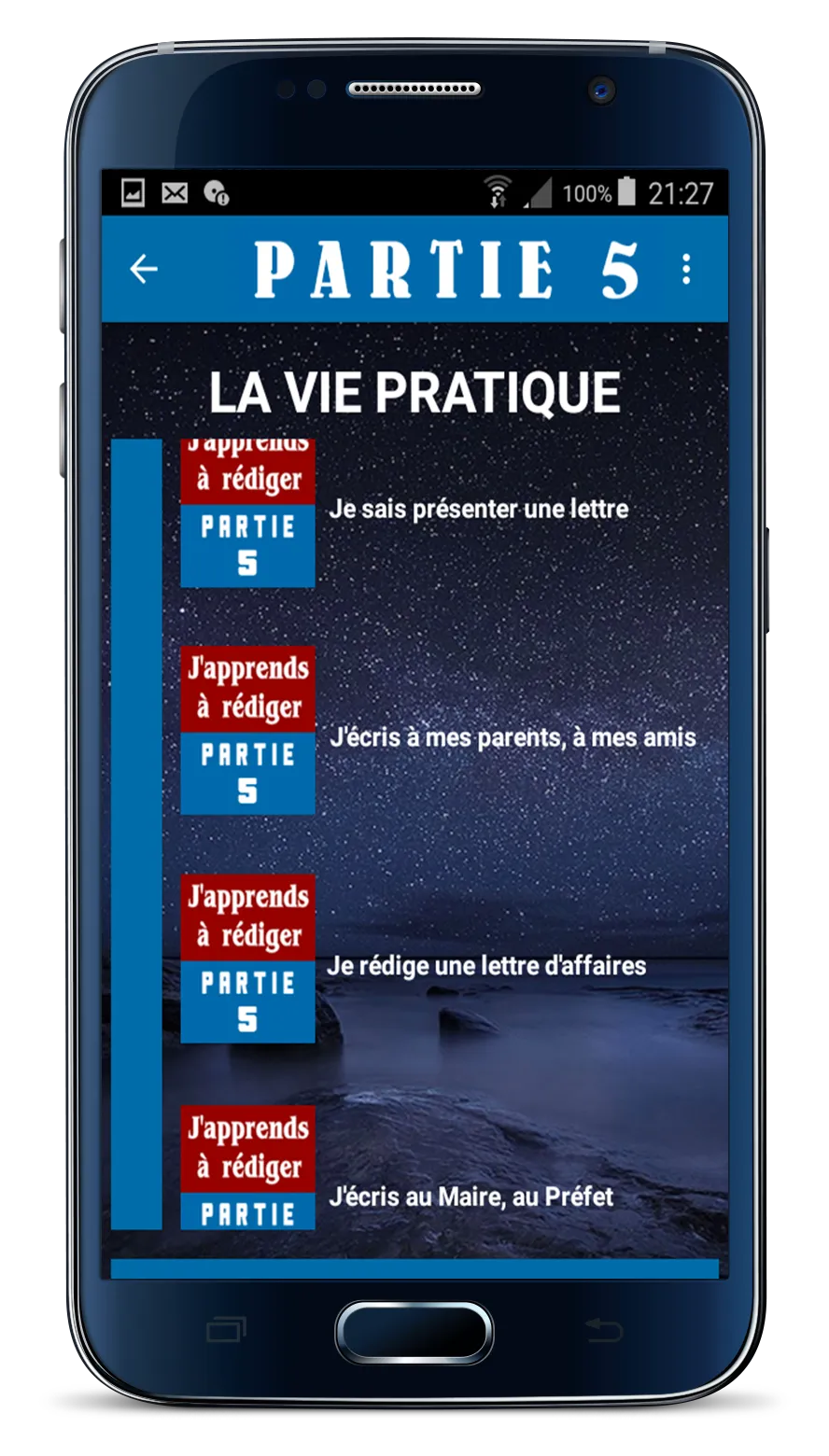 J'apprends à rédiger | Indus Appstore | Screenshot