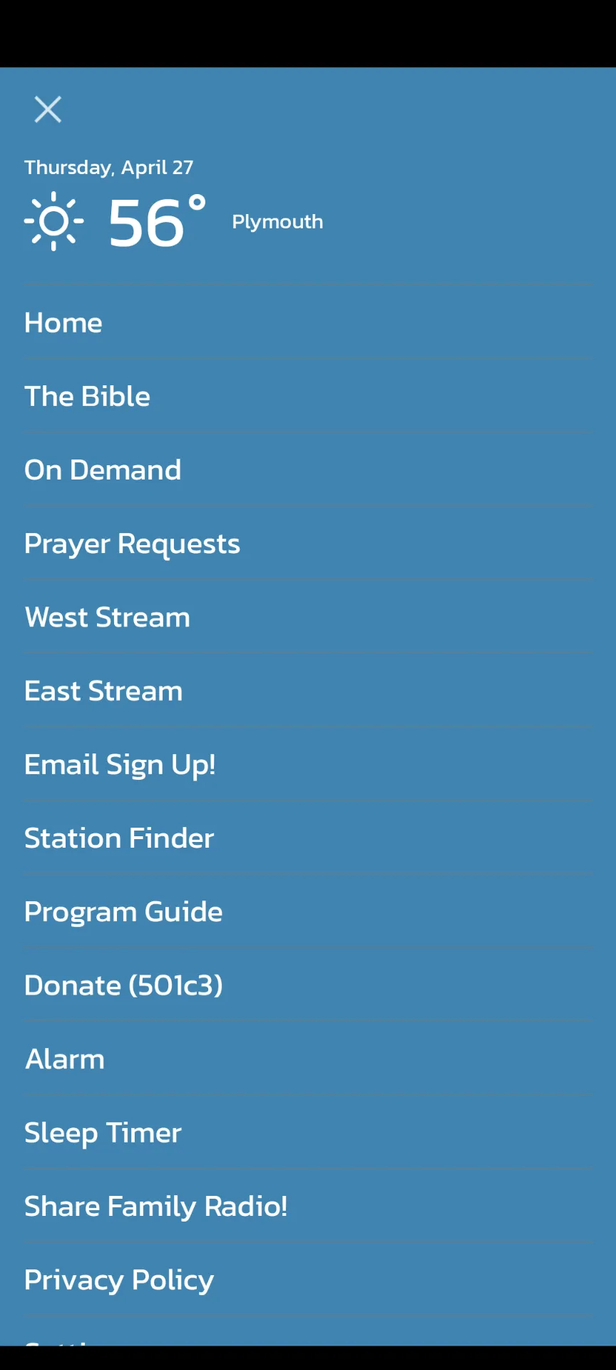 Family Radio: Hymns & Teaching | Indus Appstore | Screenshot